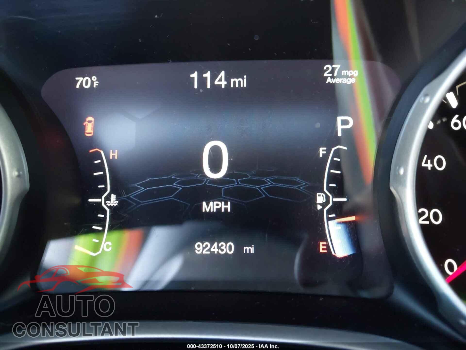JEEP COMPASS 2019 - 3C4NJDCBXKT712139