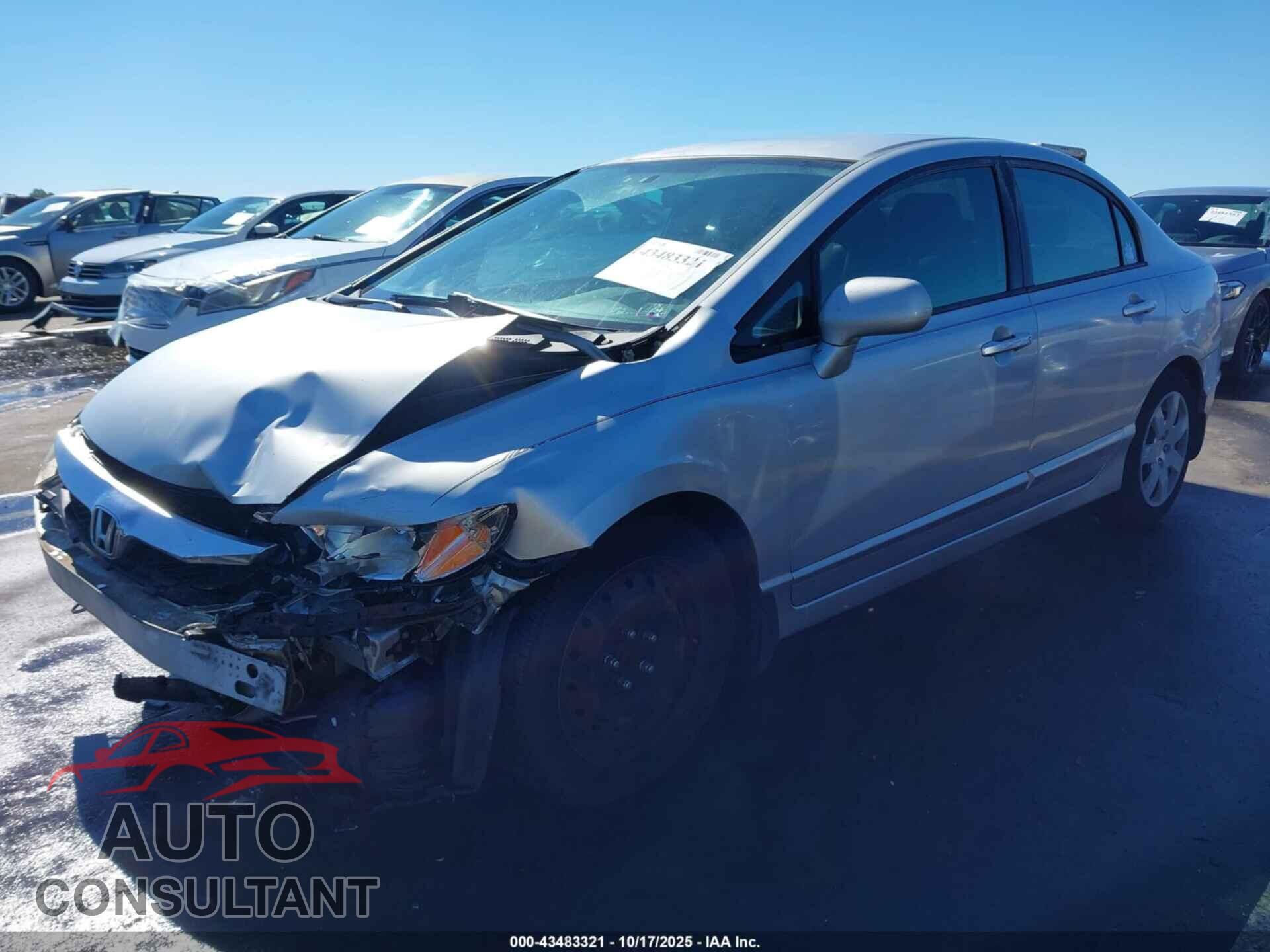 HONDA CIVIC 2009 - 2HGFA16519H521786