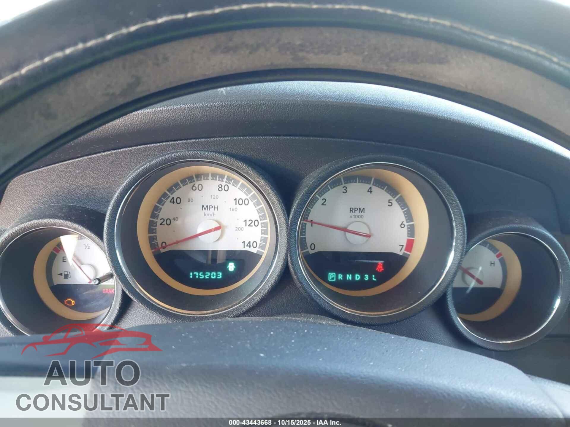 DODGE CHARGER 2010 - 2B3CA4CD8AH223756