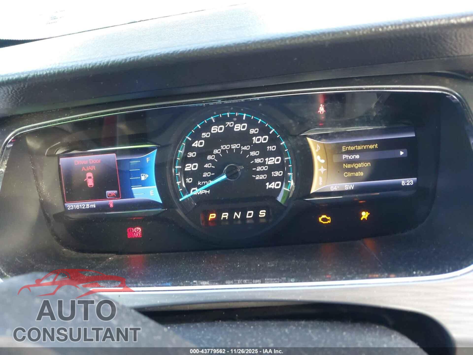 FORD TAURUS 2013 - 1FAHP2E90DG190211