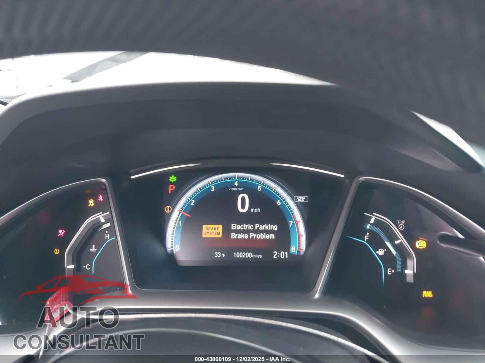 HONDA CIVIC 2016 - 2HGFC2F75GH502804