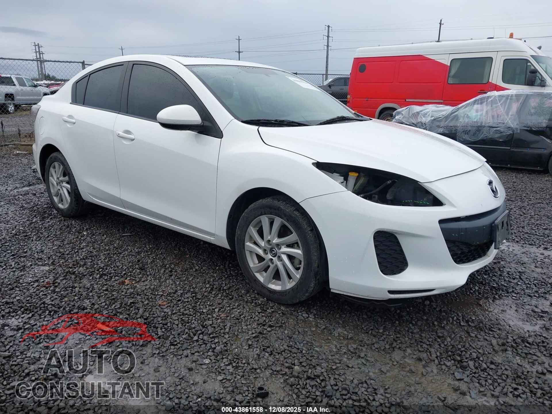 MAZDA MAZDA3 2013 - JM1BL1WP6D1768544