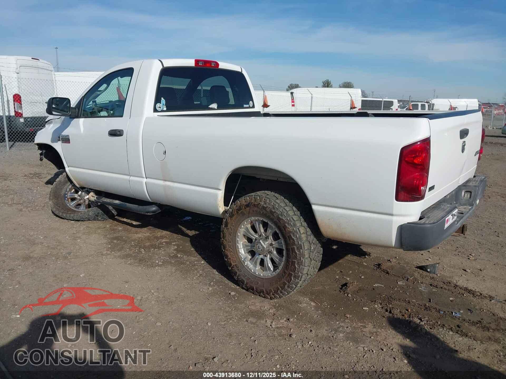 DODGE RAM 2500 2009 - 3D7KS26L09G532475
