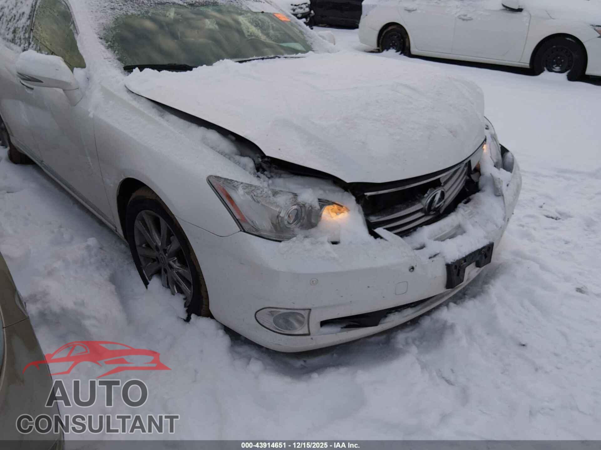 LEXUS ES 350 2012 - JTHBK1EG2C2497932