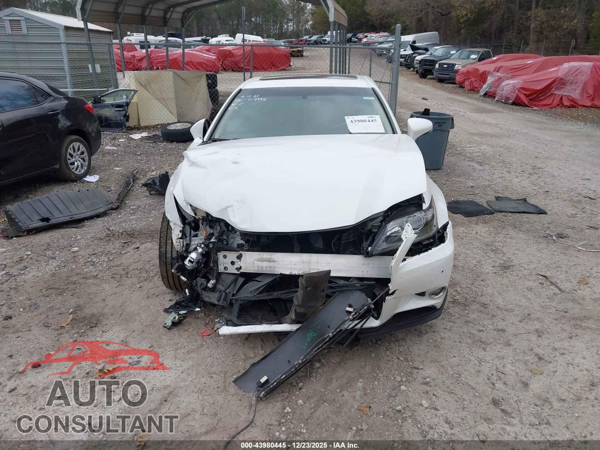 LEXUS GS 2013 - JTHBE1BL4D5027992