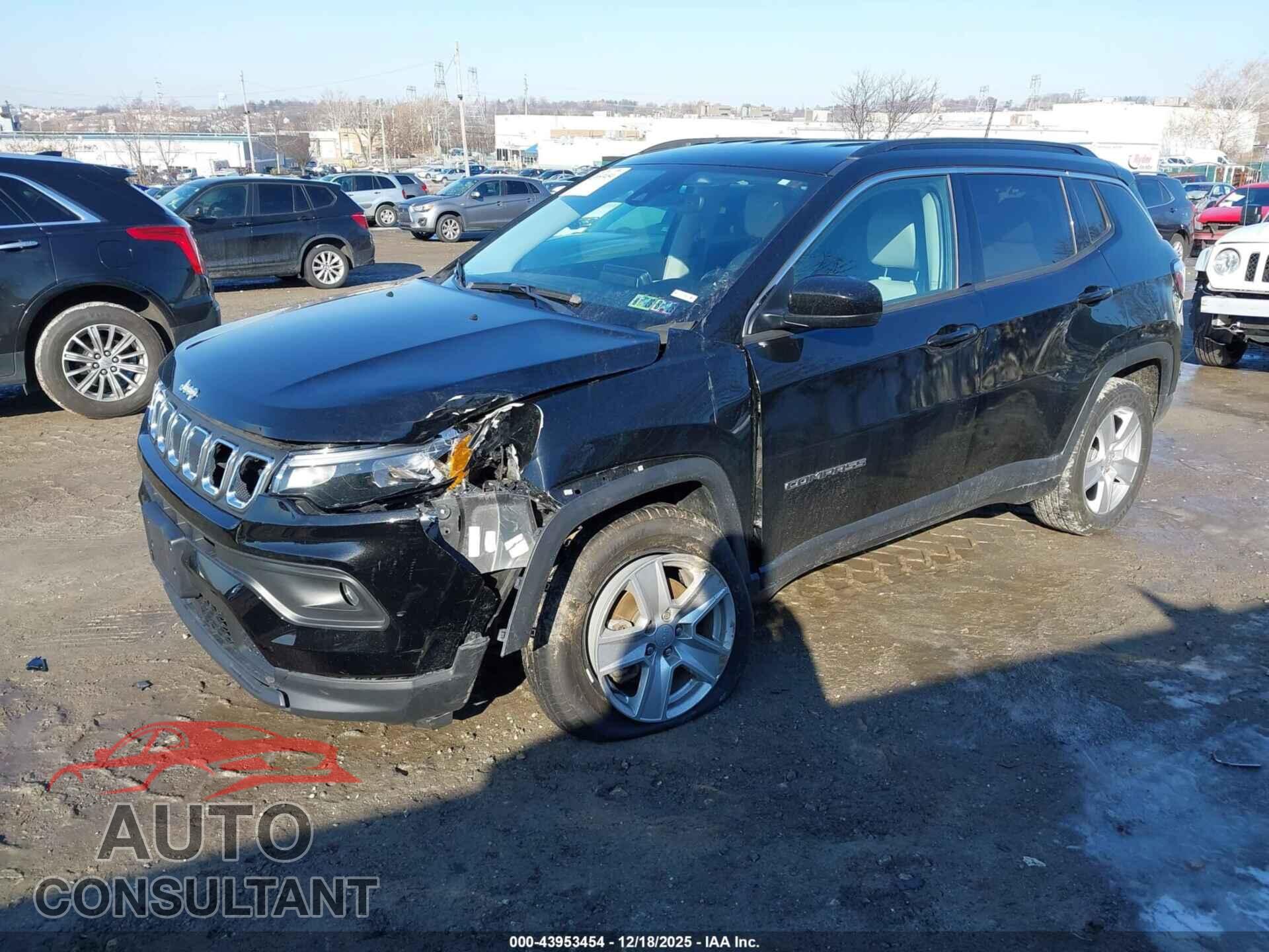 JEEP COMPASS 2022 - 3C4NJDBB6NT165912