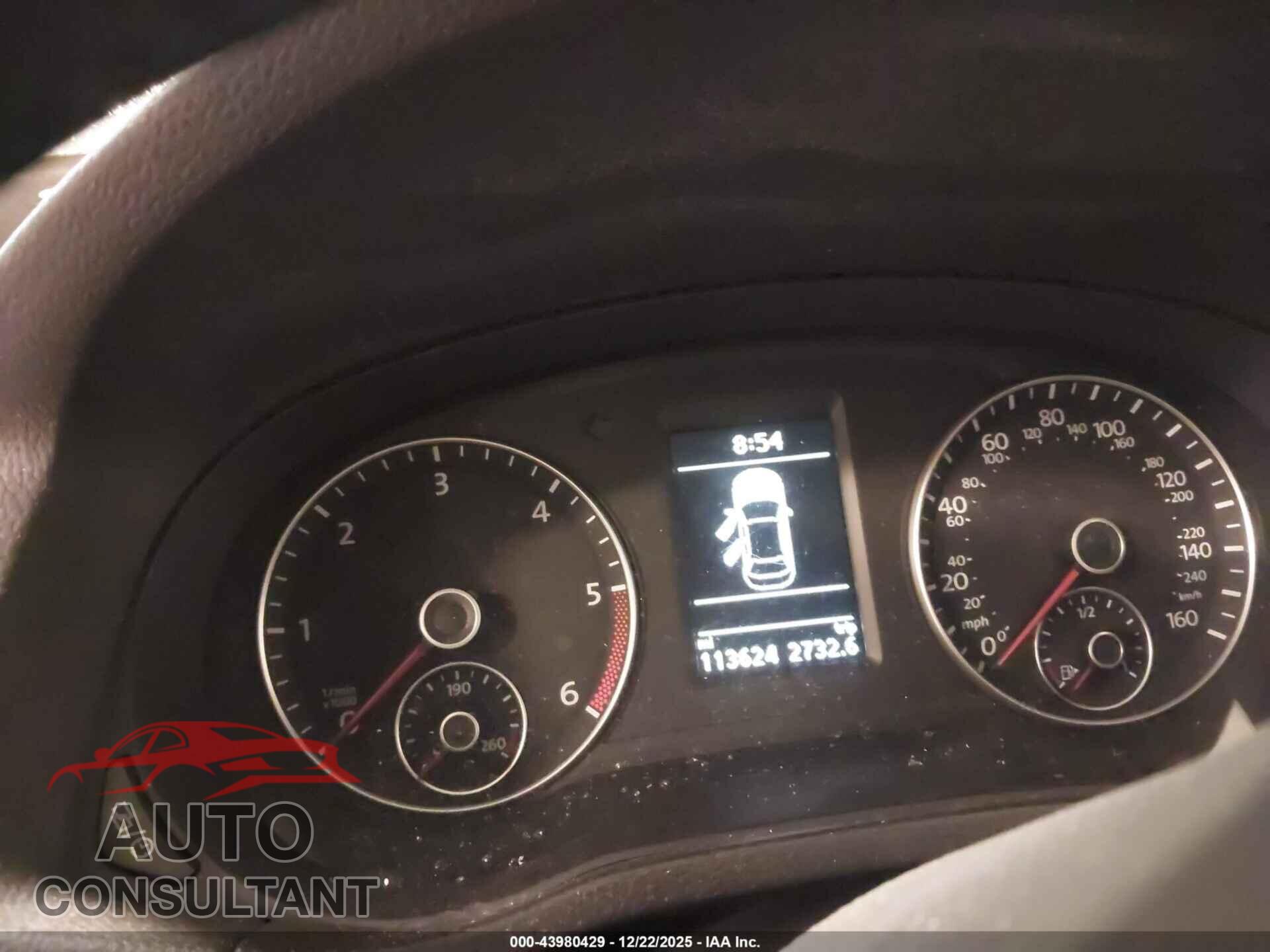 VOLKSWAGEN PASSAT 2014 - 1VWCN7A31EC087572