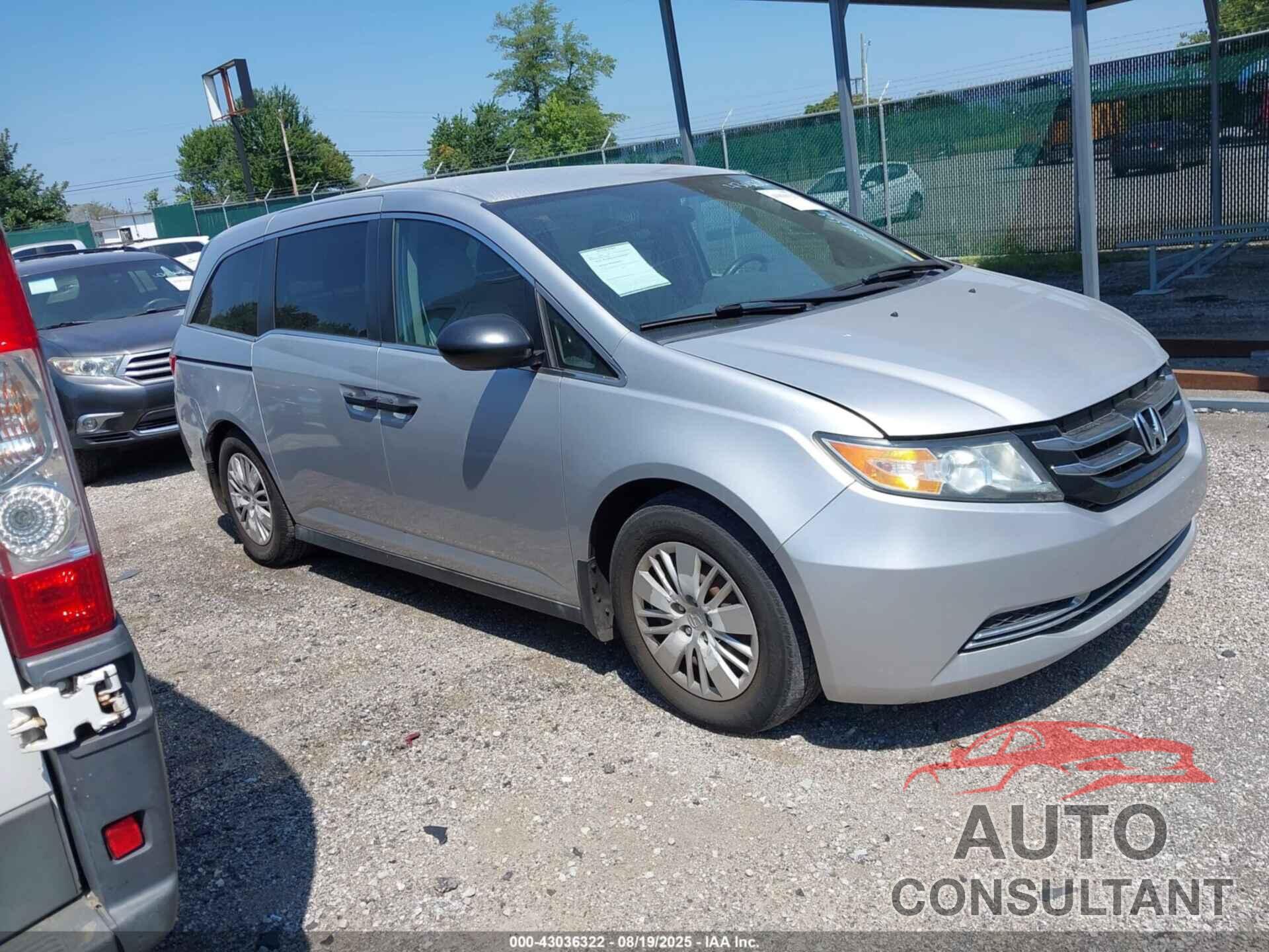 HONDA ODYSSEY 2014 - 5FNRL5H25EB001123