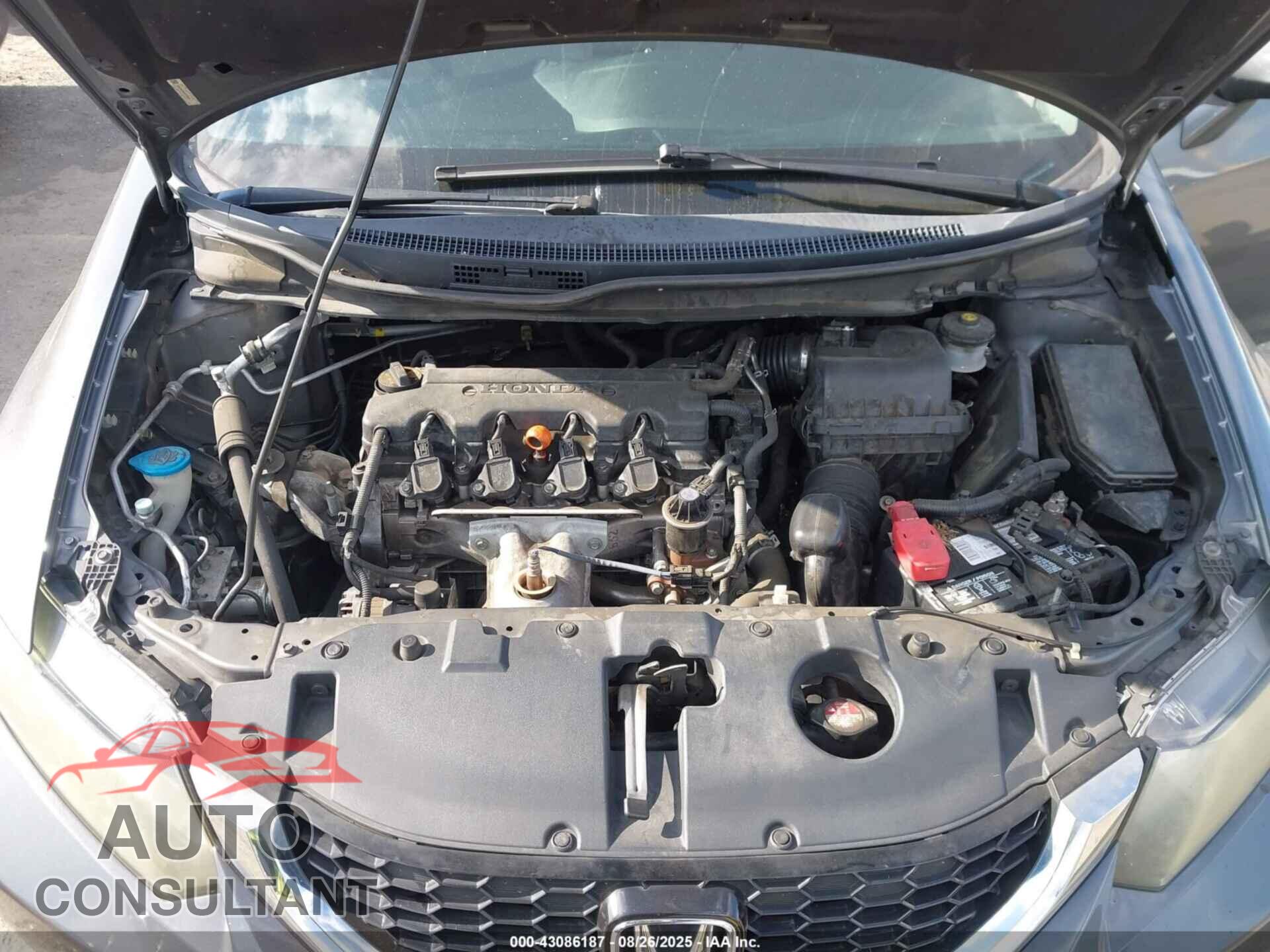 HONDA CIVIC 2013 - 19XFB2F84DE225029
