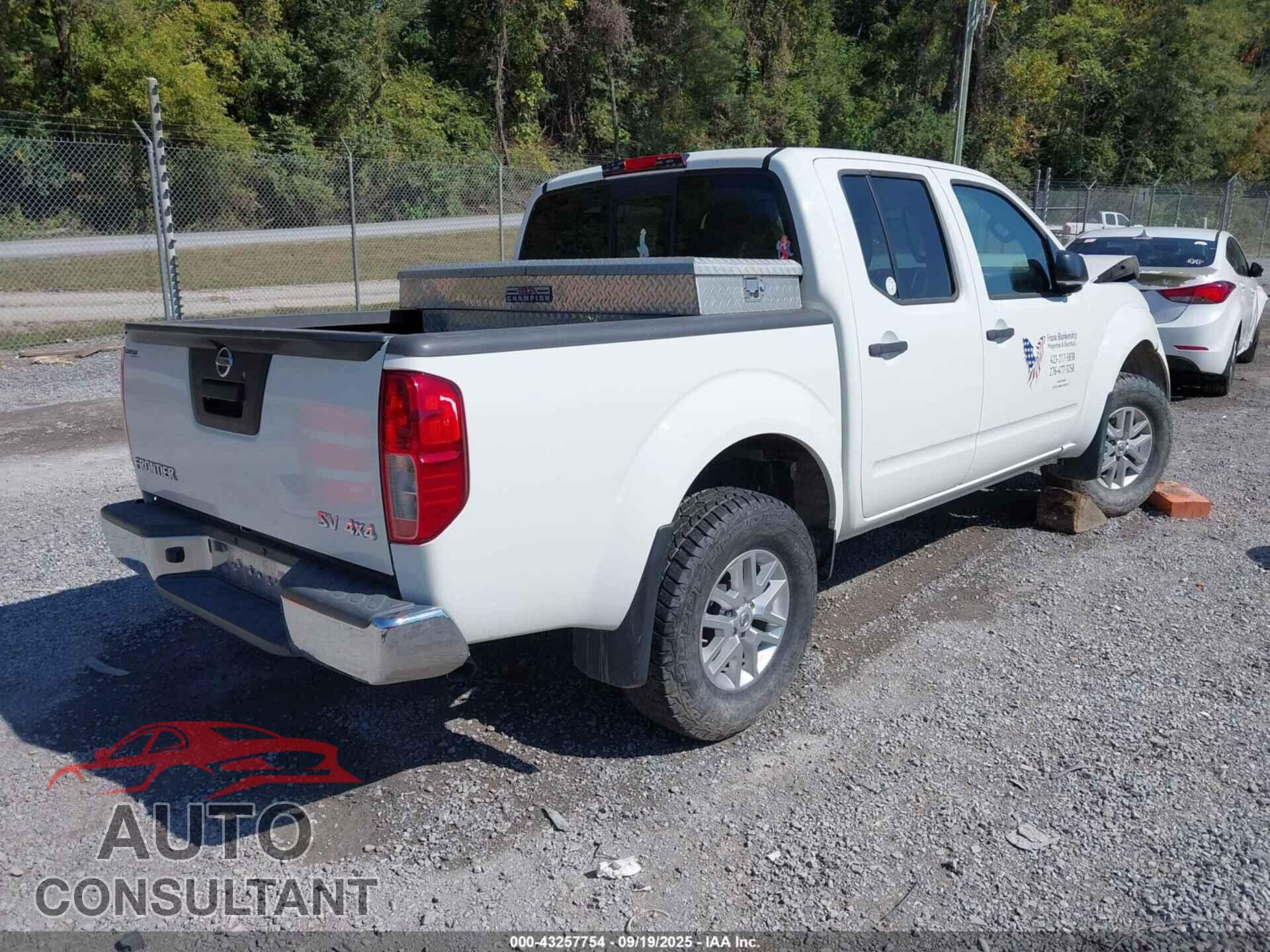 NISSAN FRONTIER 2019 - 1N6AD0EV9KN728352