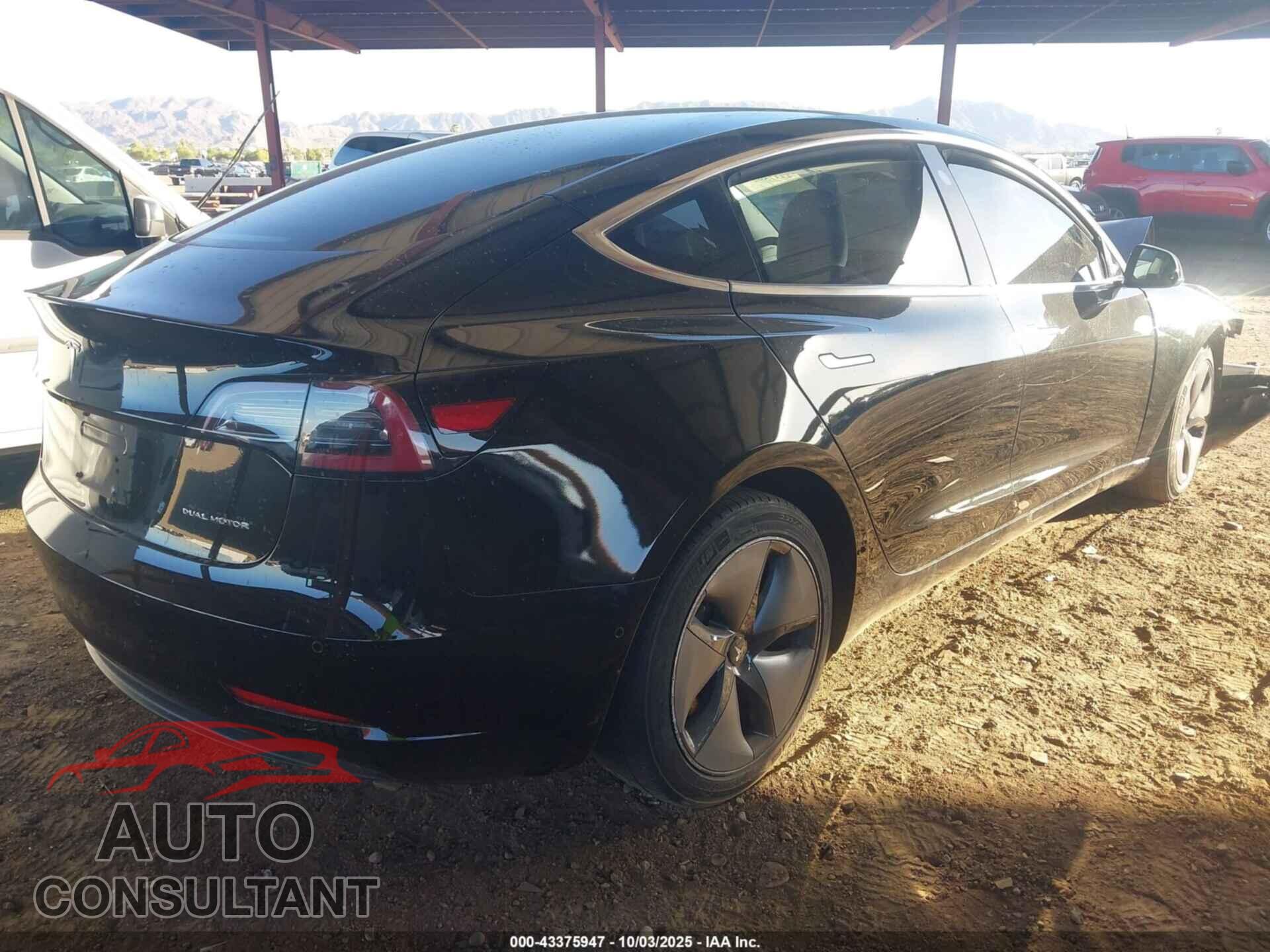 TESLA MODEL 3 2018 - 5YJ3E1EBXJF122799