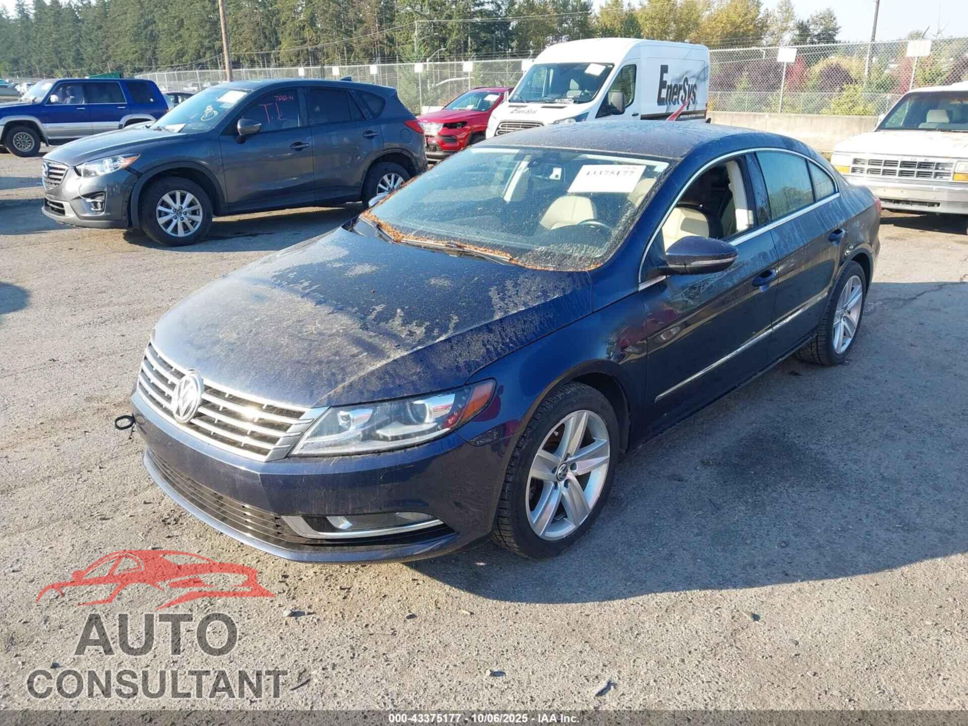 VOLKSWAGEN CC 2013 - WVWAP7AN1DE535155