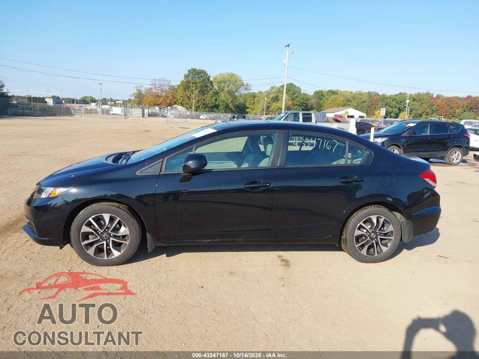 HONDA CIVIC 2013 - 19XFB2F84DE065718
