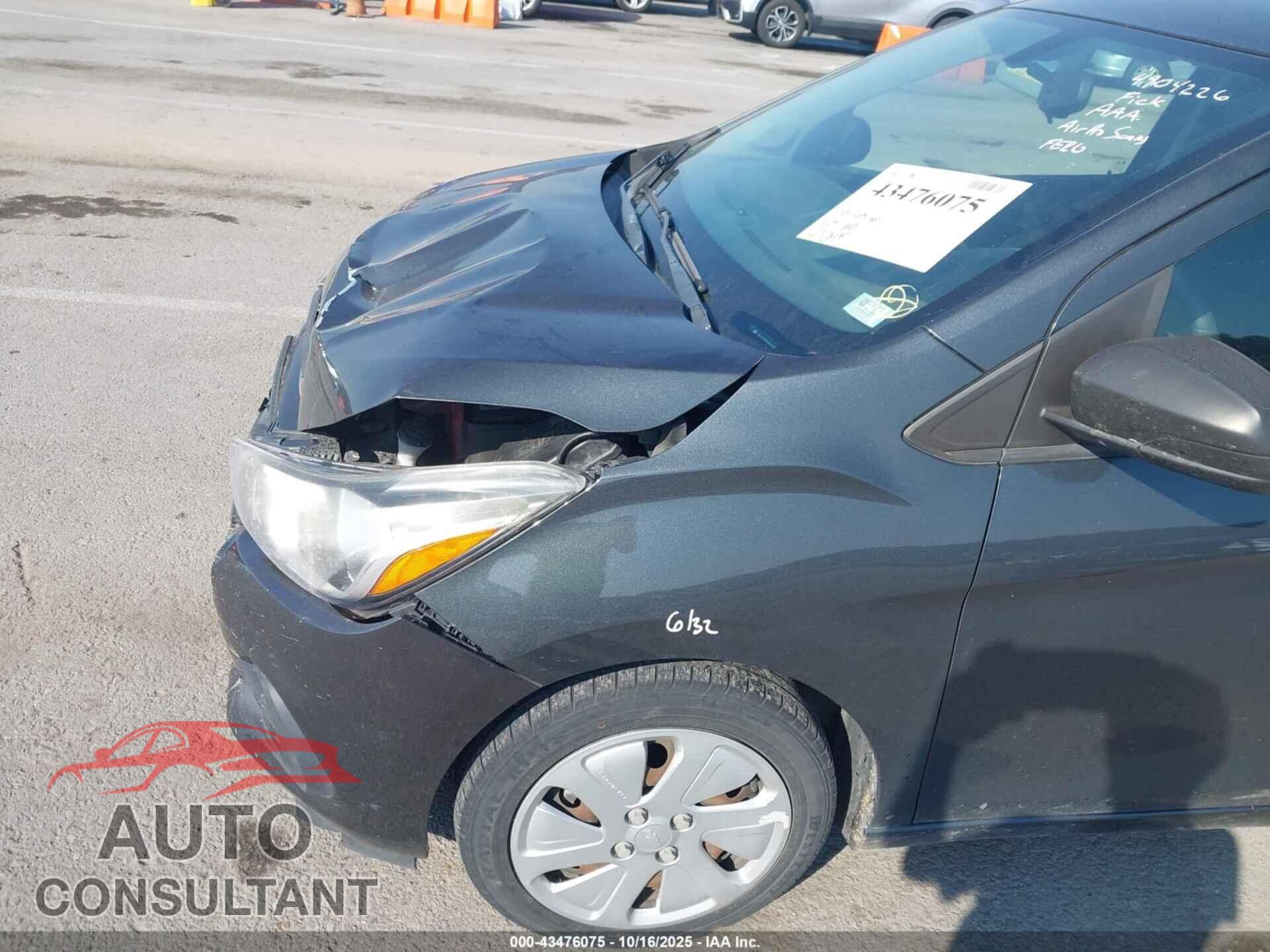 CHEVROLET SPARK 2017 - KL8CB6SA9HCA29992