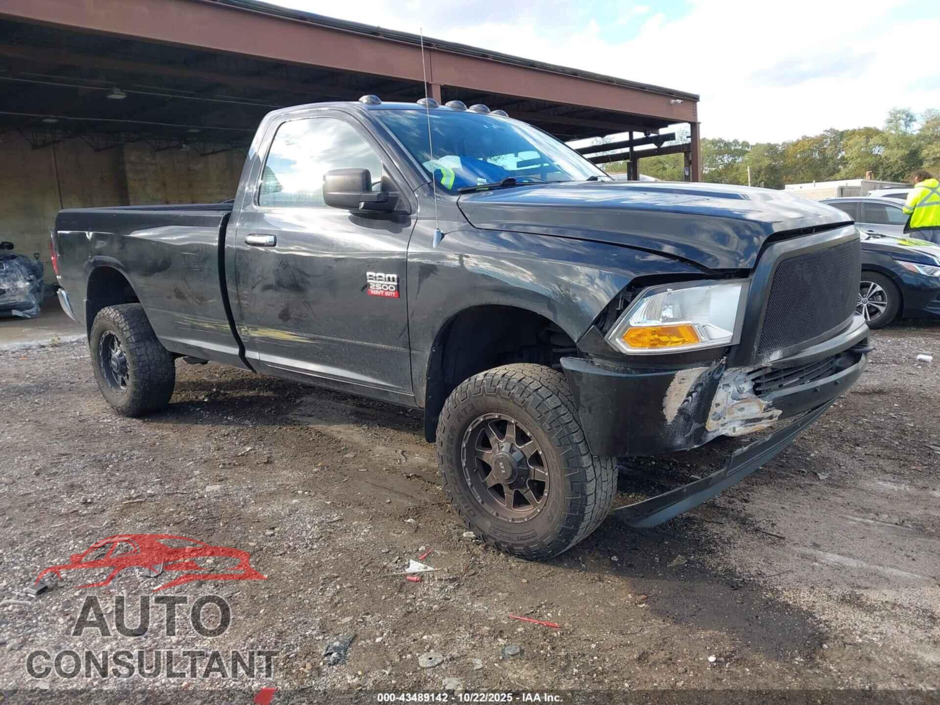 DODGE RAM 2500 2010 - 3D7LT2ET0AG166525