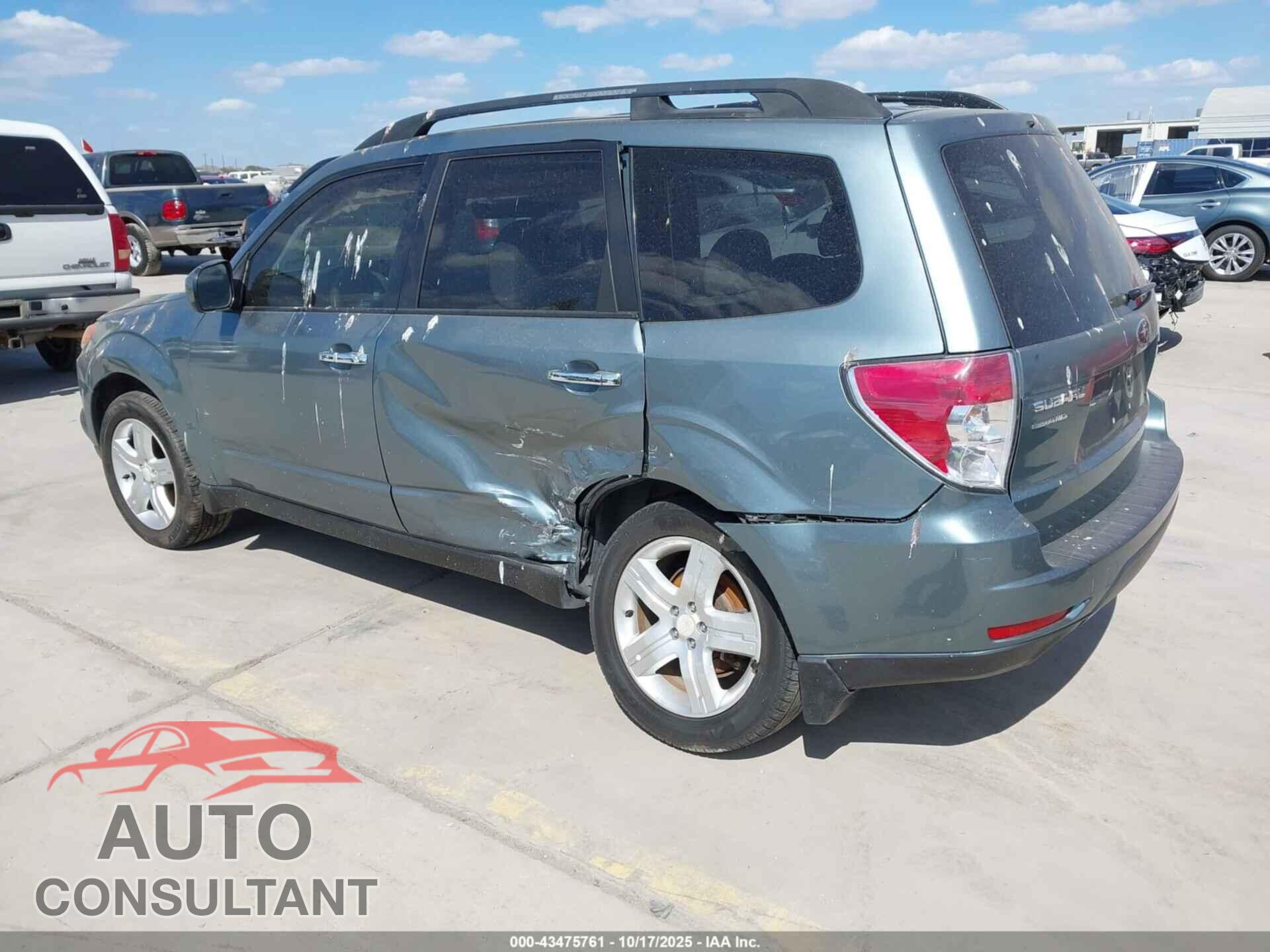 SUBARU FORESTER 2010 - JF2SH6CC3AH701873