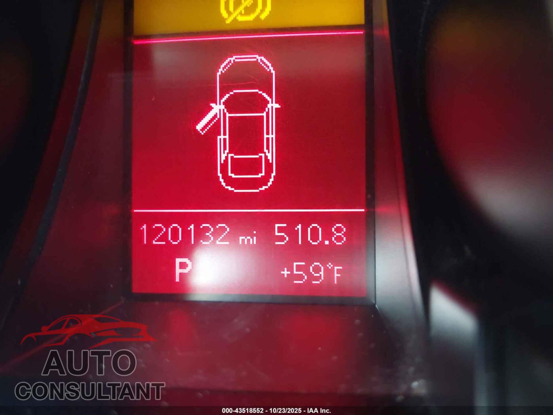 AUDI A5 2010 - WAULFAFR3AA035454