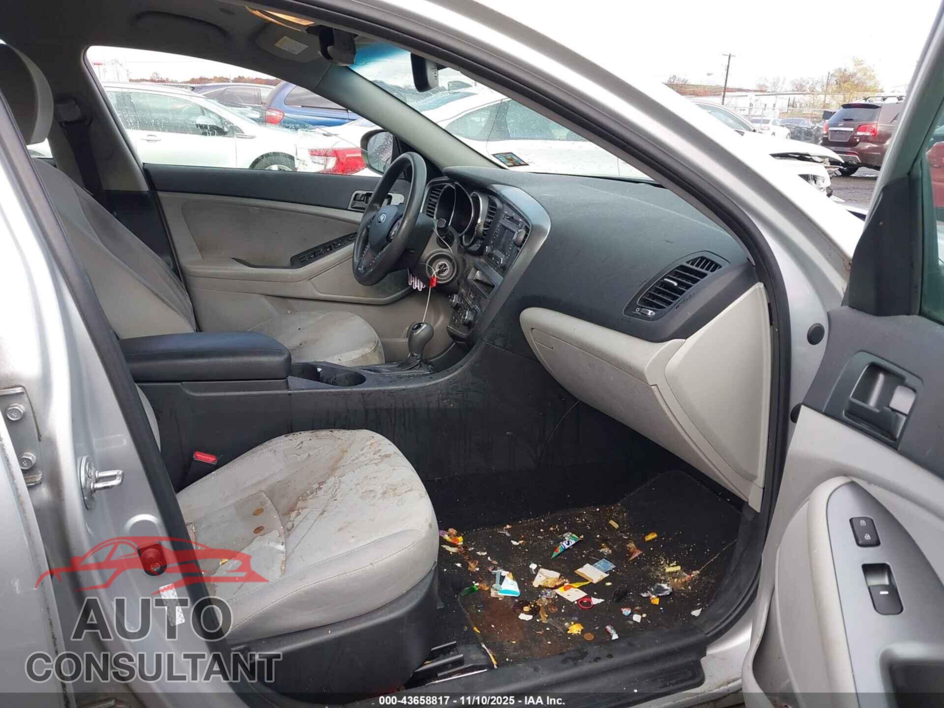KIA OPTIMA 2013 - KNAGM4A71D5378940