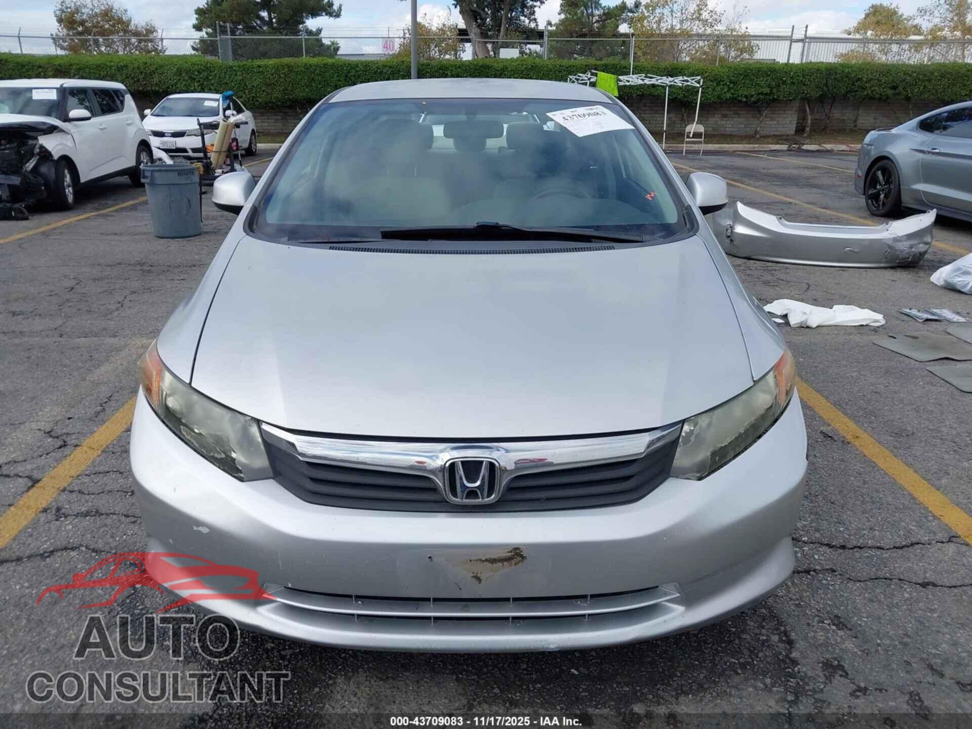 HONDA CIVIC 2012 - JHMFB2F50CS002308