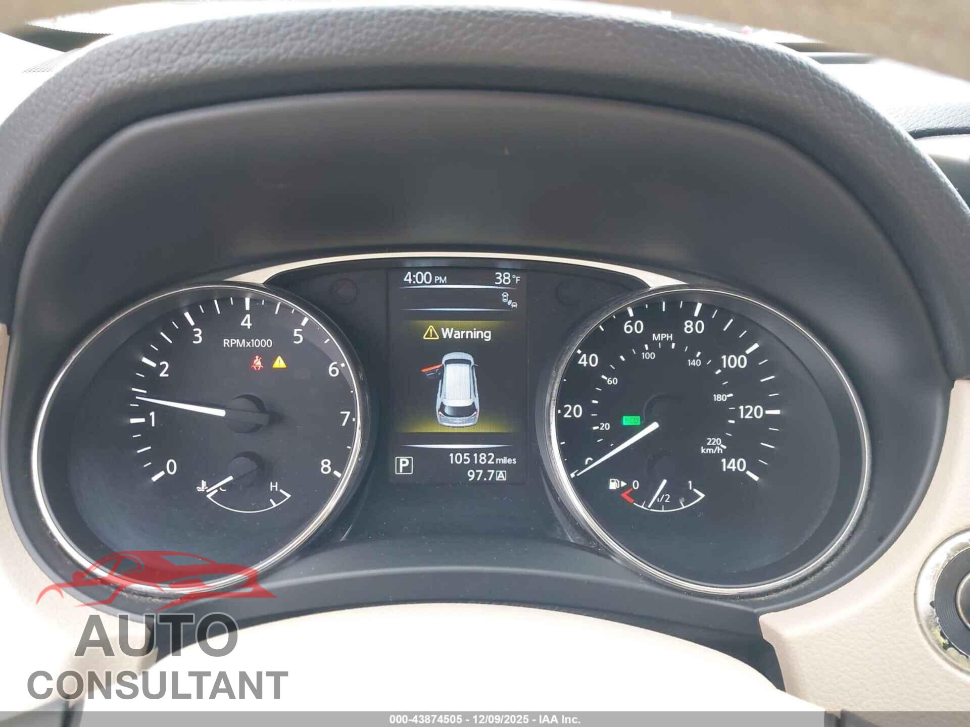 NISSAN ROGUE 2015 - KNMAT2MT0FP535261