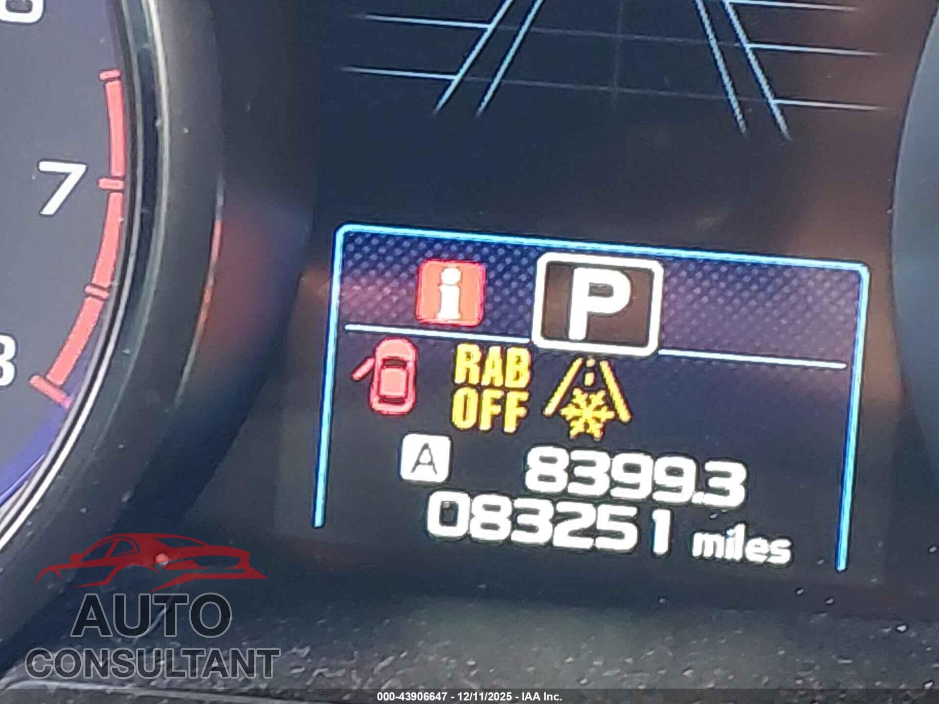 SUBARU OUTBACK 2017 - 4S4BSENC8H3202965