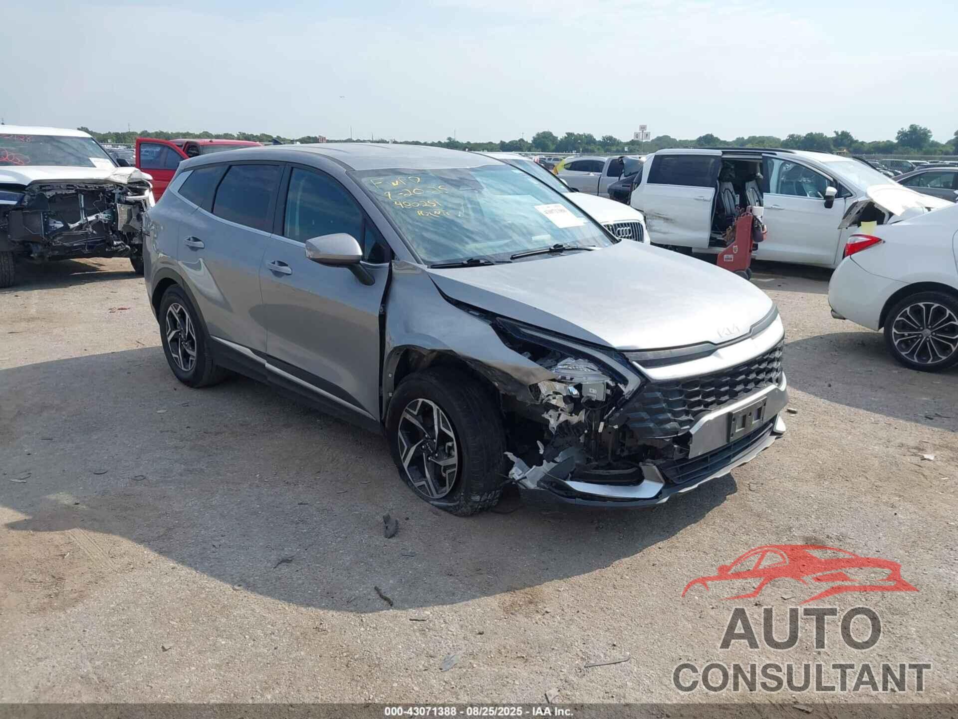 KIA SPORTAGE 2023 - KNDPU3AF7P7150275