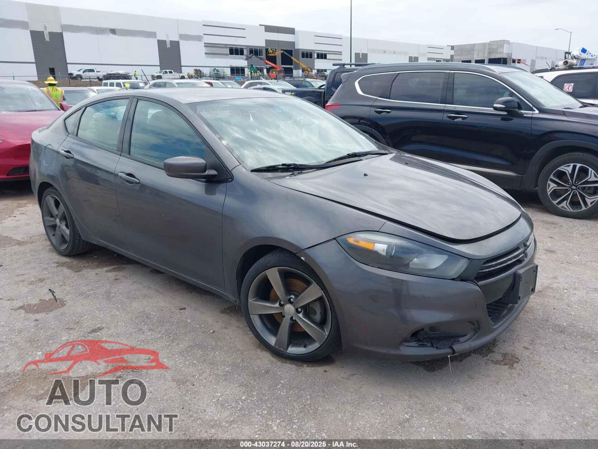 DODGE DART 2015 - 1C3CDFEBXFD181743