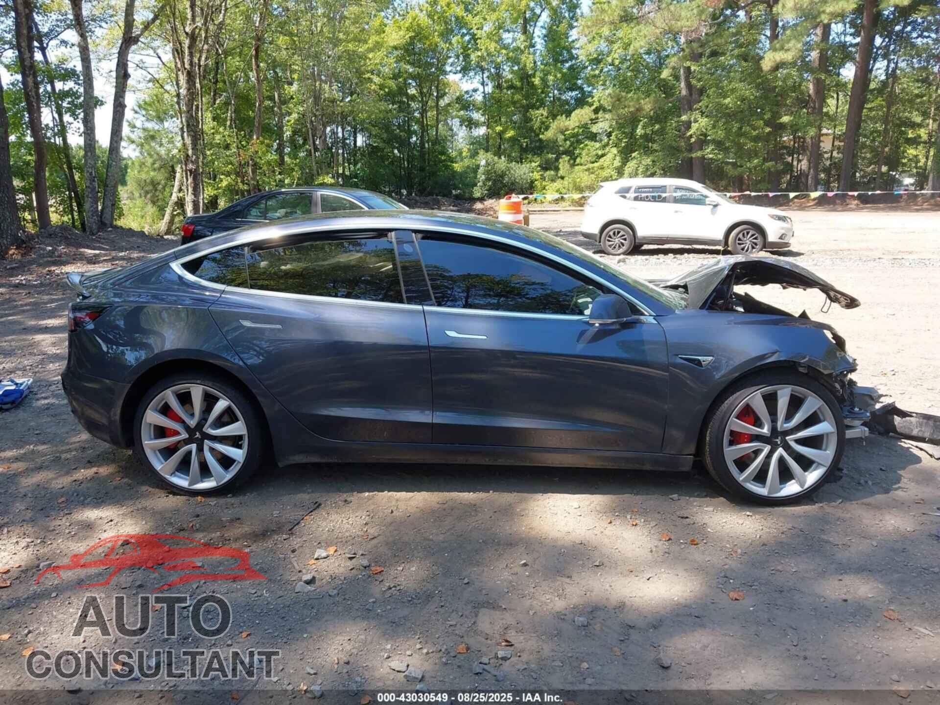 TESLA MODEL 3 2019 - 5YJ3E1EB5KF464789