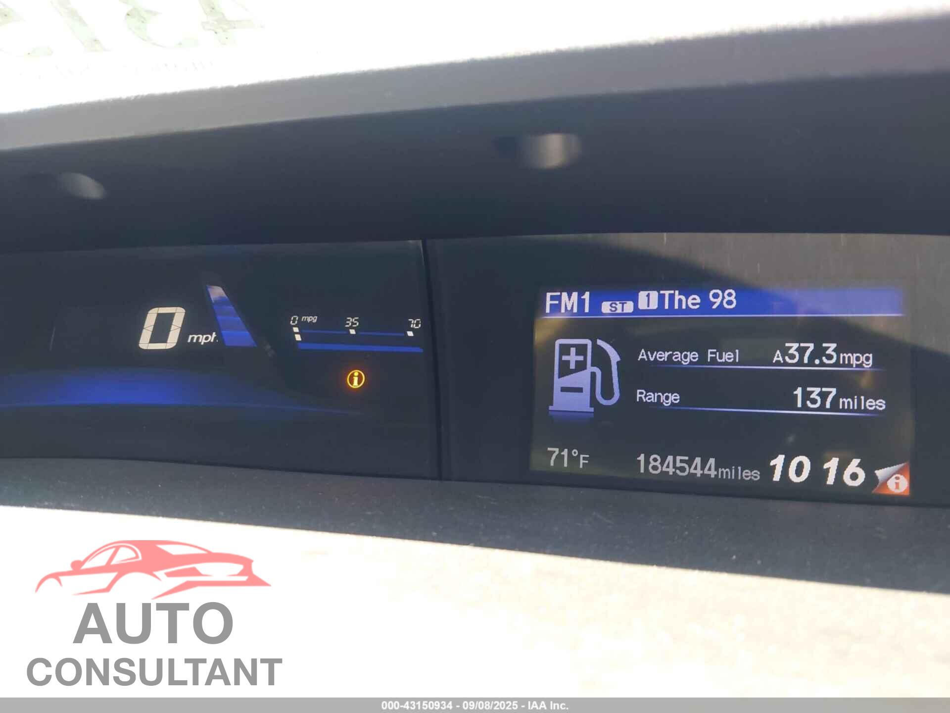 HONDA CIVIC 2015 - 2HGFB2F59FH552301