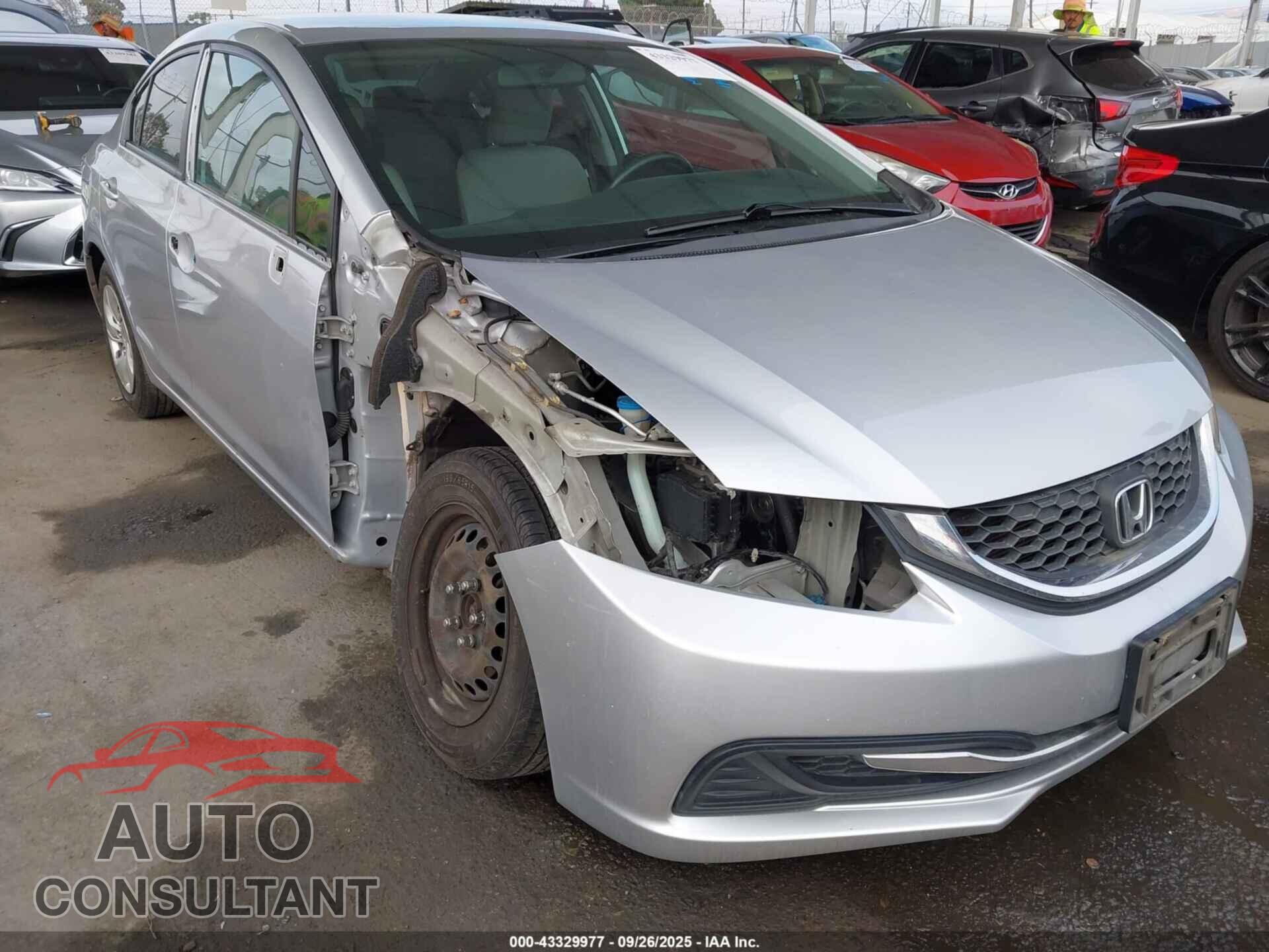 HONDA CIVIC 2014 - 19XFB2F54EE205726