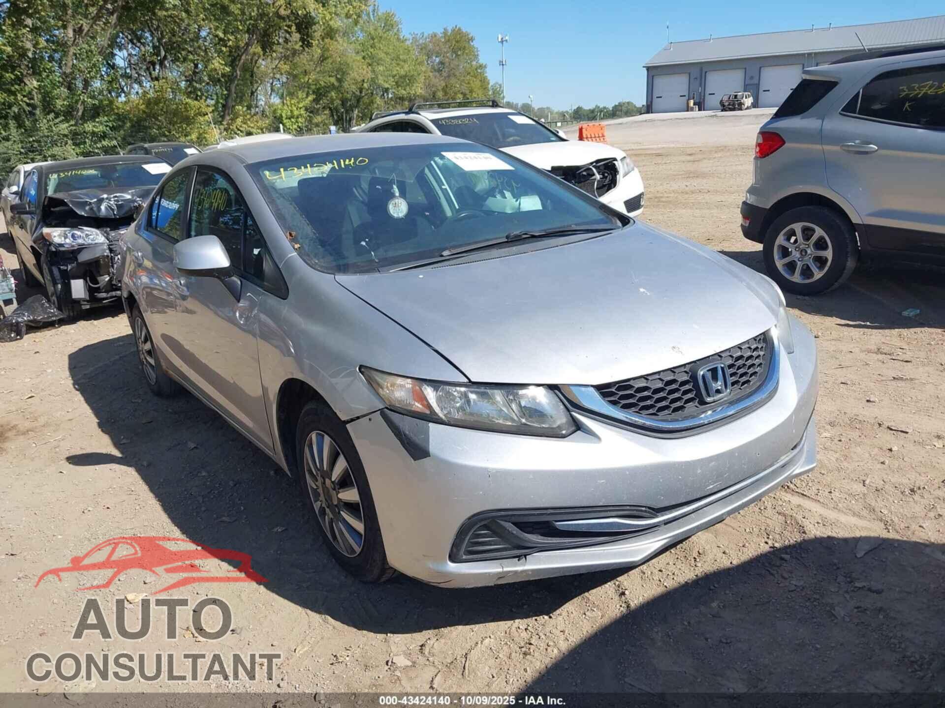 HONDA CIVIC 2013 - 19XFB2E55DE081305