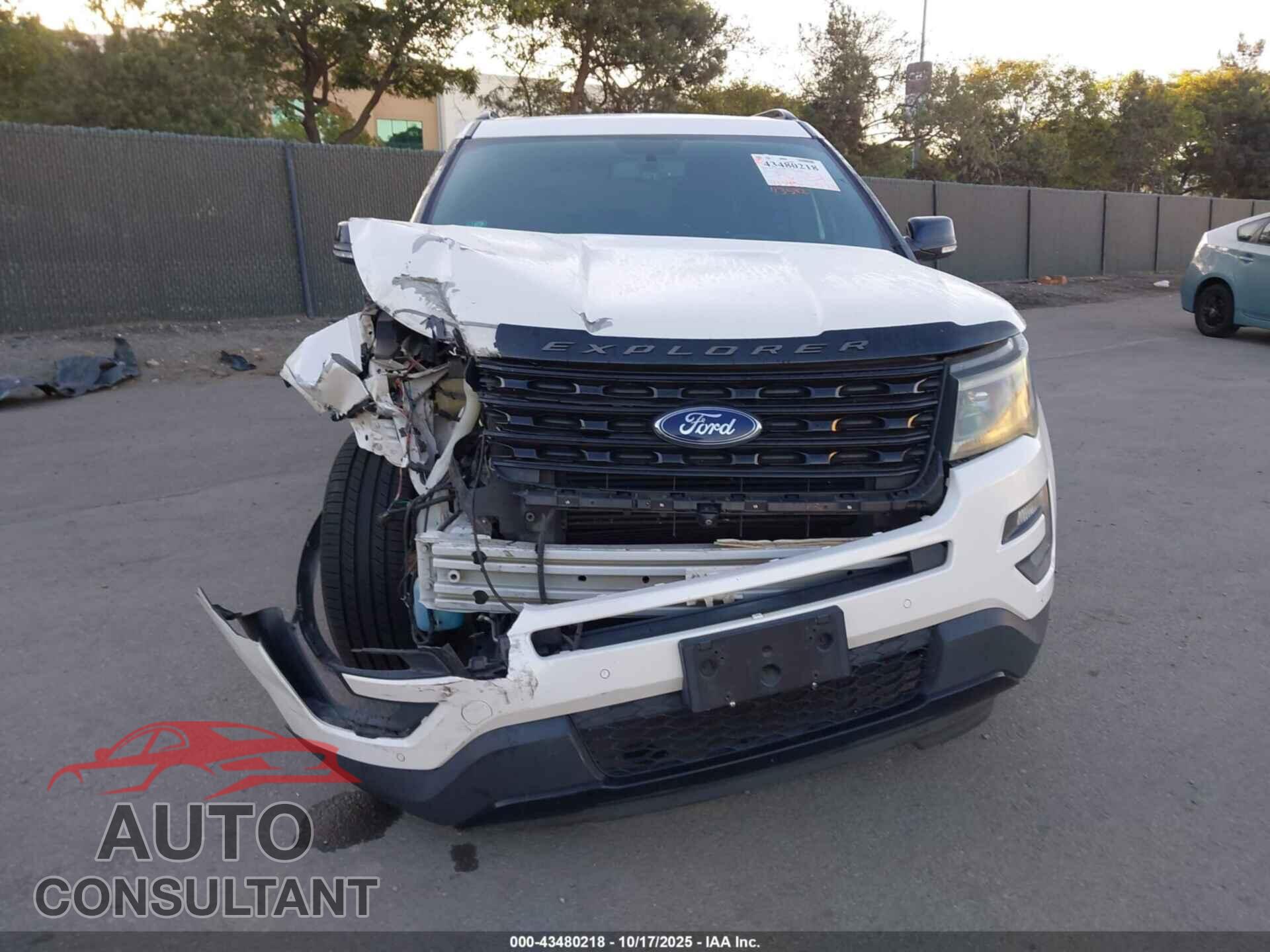 FORD EXPLORER 2017 - 1FM5K8GT3HGC05731