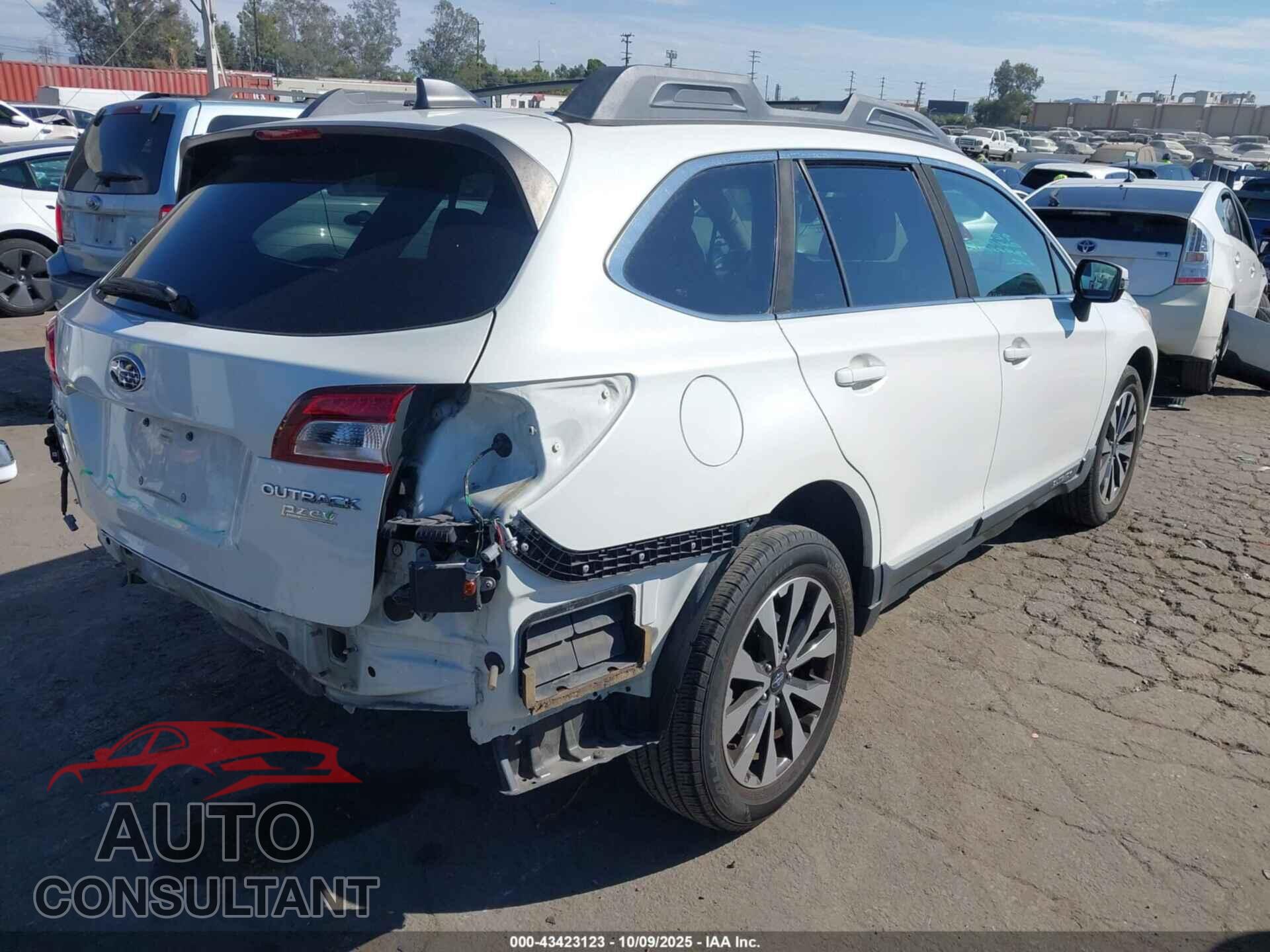 SUBARU OUTBACK 2017 - 4S4BSANC3H3395373