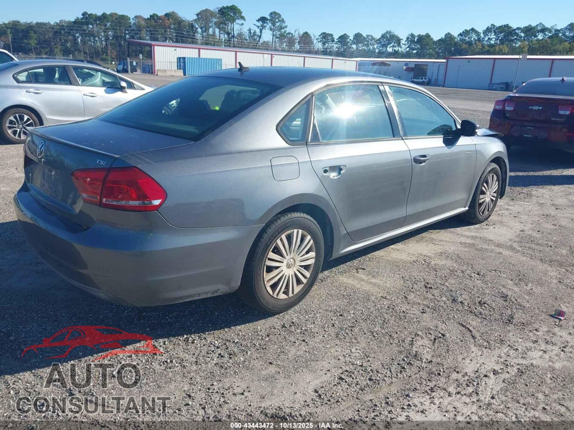 VOLKSWAGEN PASSAT 2014 - 1VWAS7A35EC023972