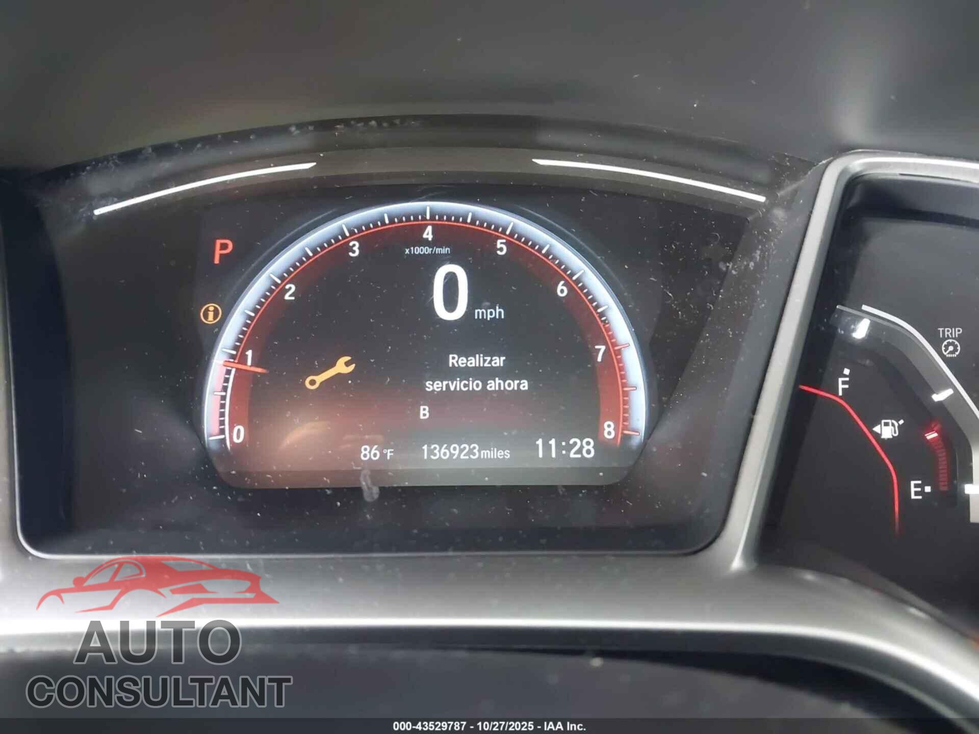 HONDA CIVIC 2020 - 19XFC2F80LE012784