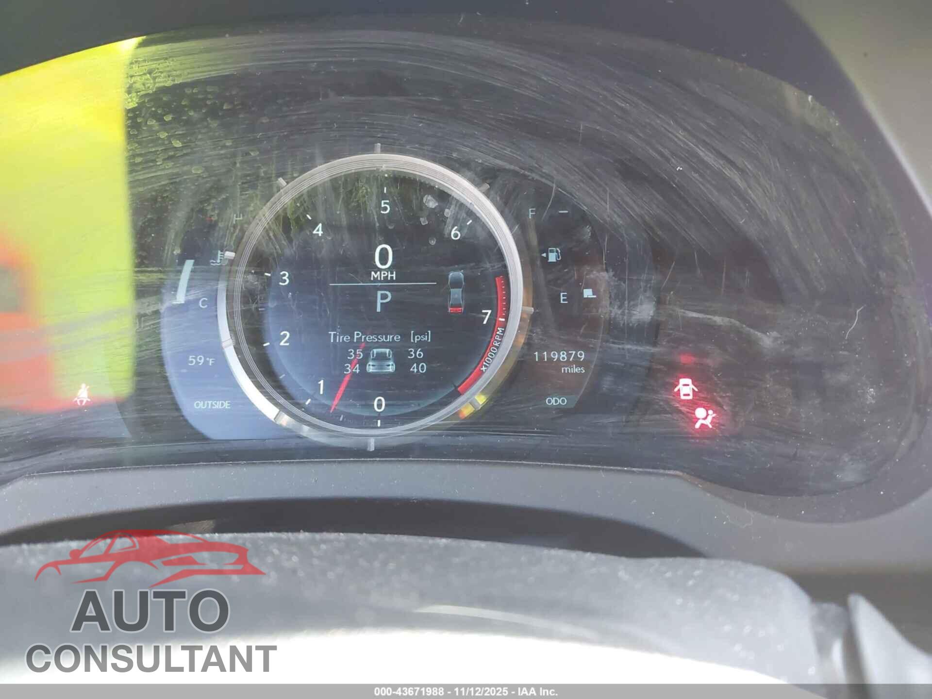 LEXUS IS 350 2015 - JTHBE1D22F5020739