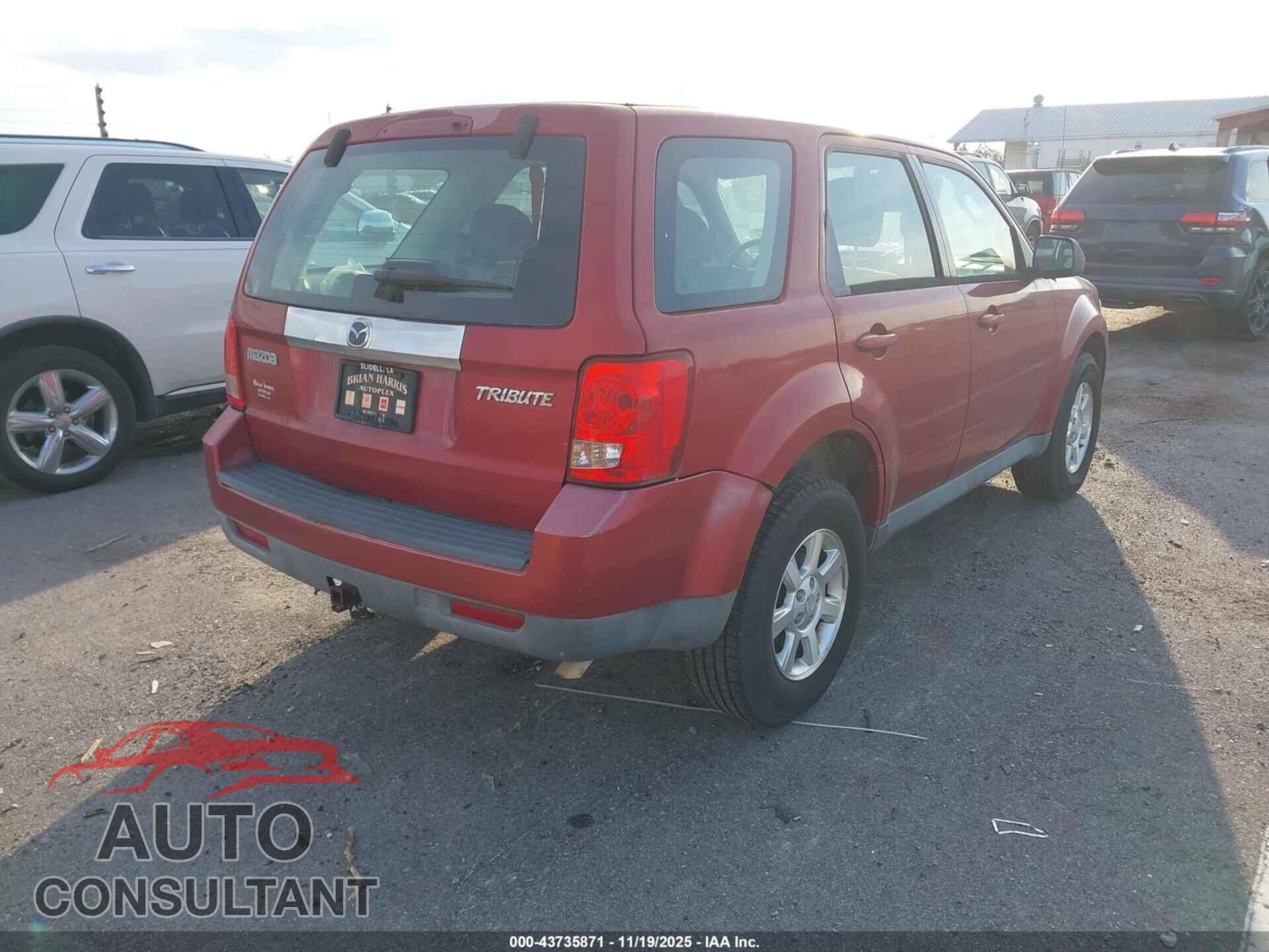 MAZDA TRIBUTE 2009 - 4F2CZ02759KM02577