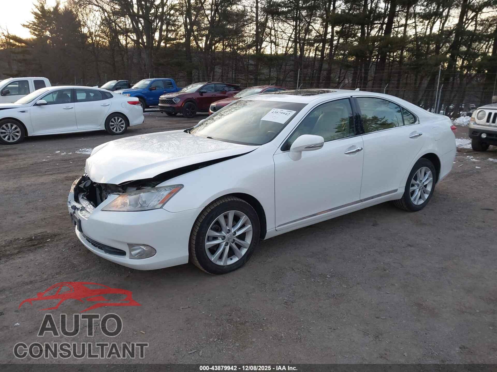 LEXUS ES 350 2012 - JTHBK1EG4C2492263