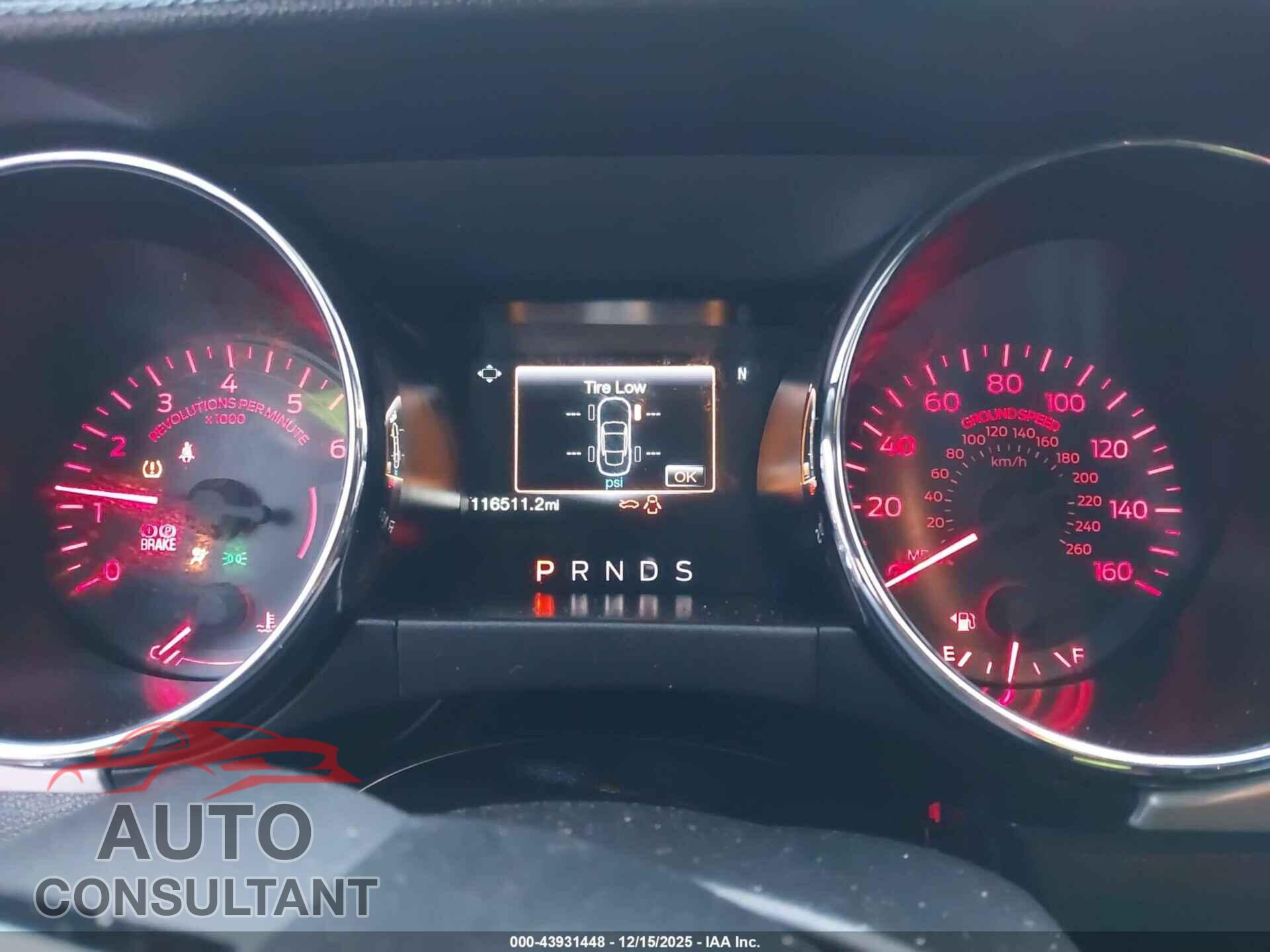 FORD MUSTANG 2017 - 1FA6P8TH5H5320375