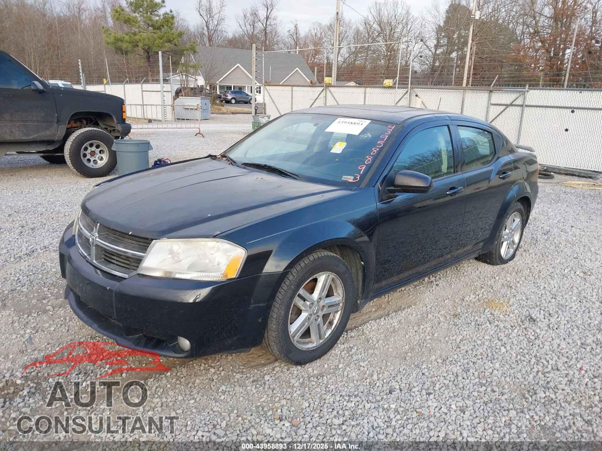 DODGE AVENGER 2010 - 1B3CC5FB5AN102801