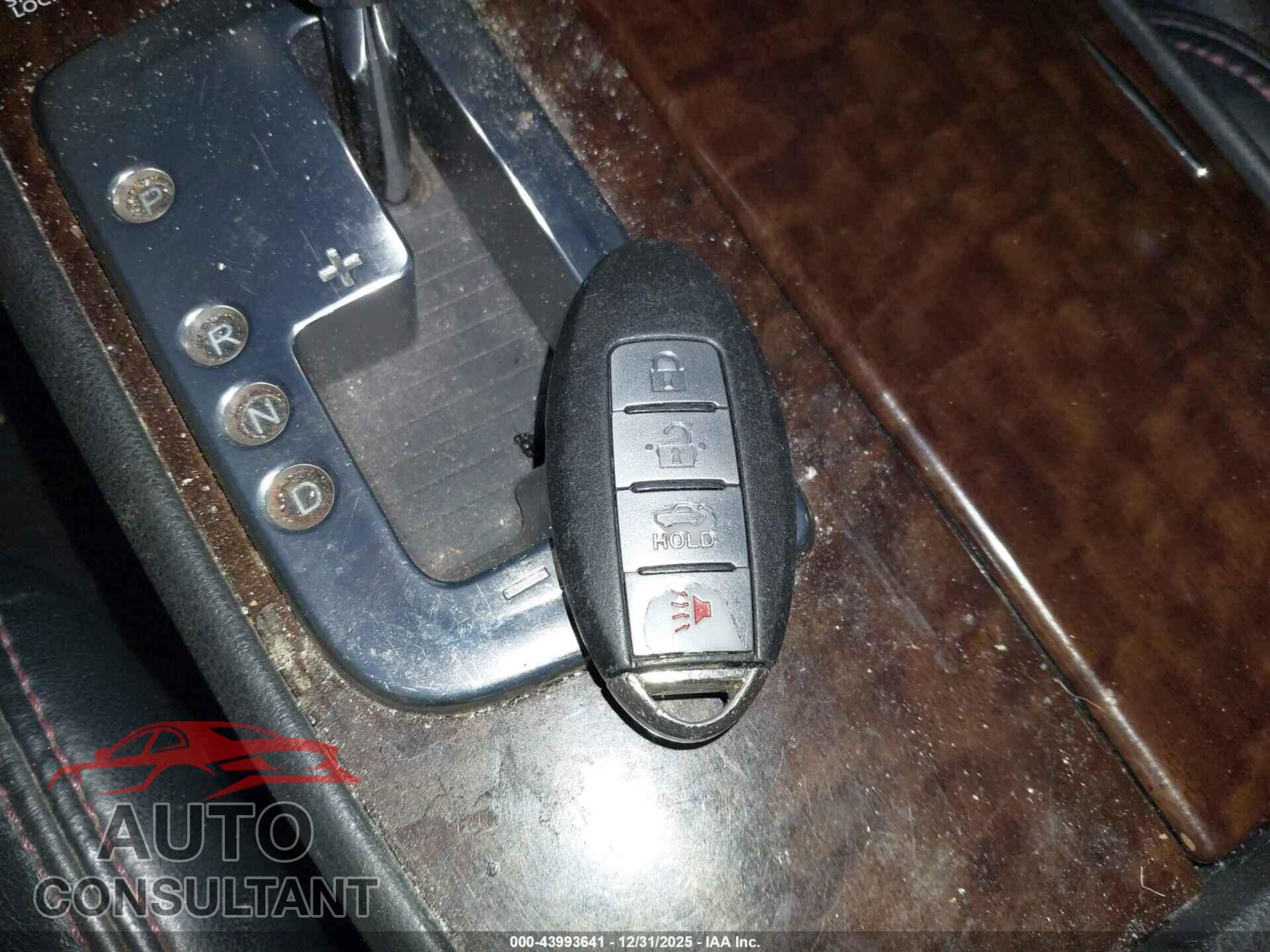 NISSAN MAXIMA 2009 - 1N4AA51EX9C809533