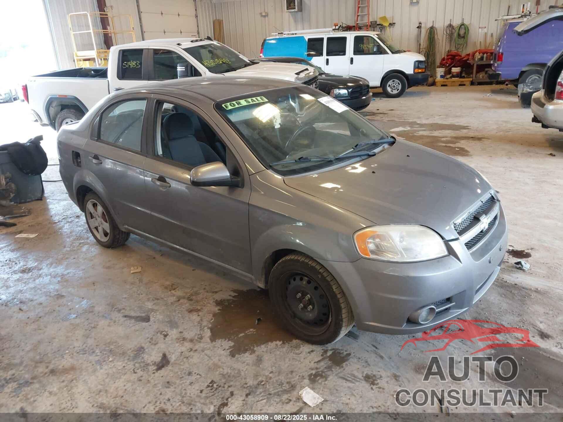 CHEVROLET AVEO 2011 - KL1TG5DEXBB251005