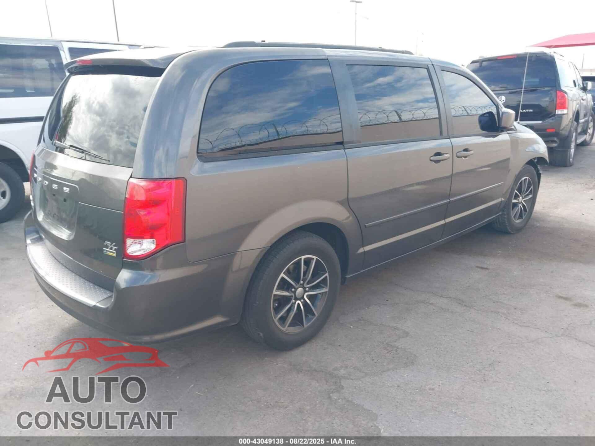 DODGE GRAND CARAVAN 2016 - 2C4RDGEG4GR371480