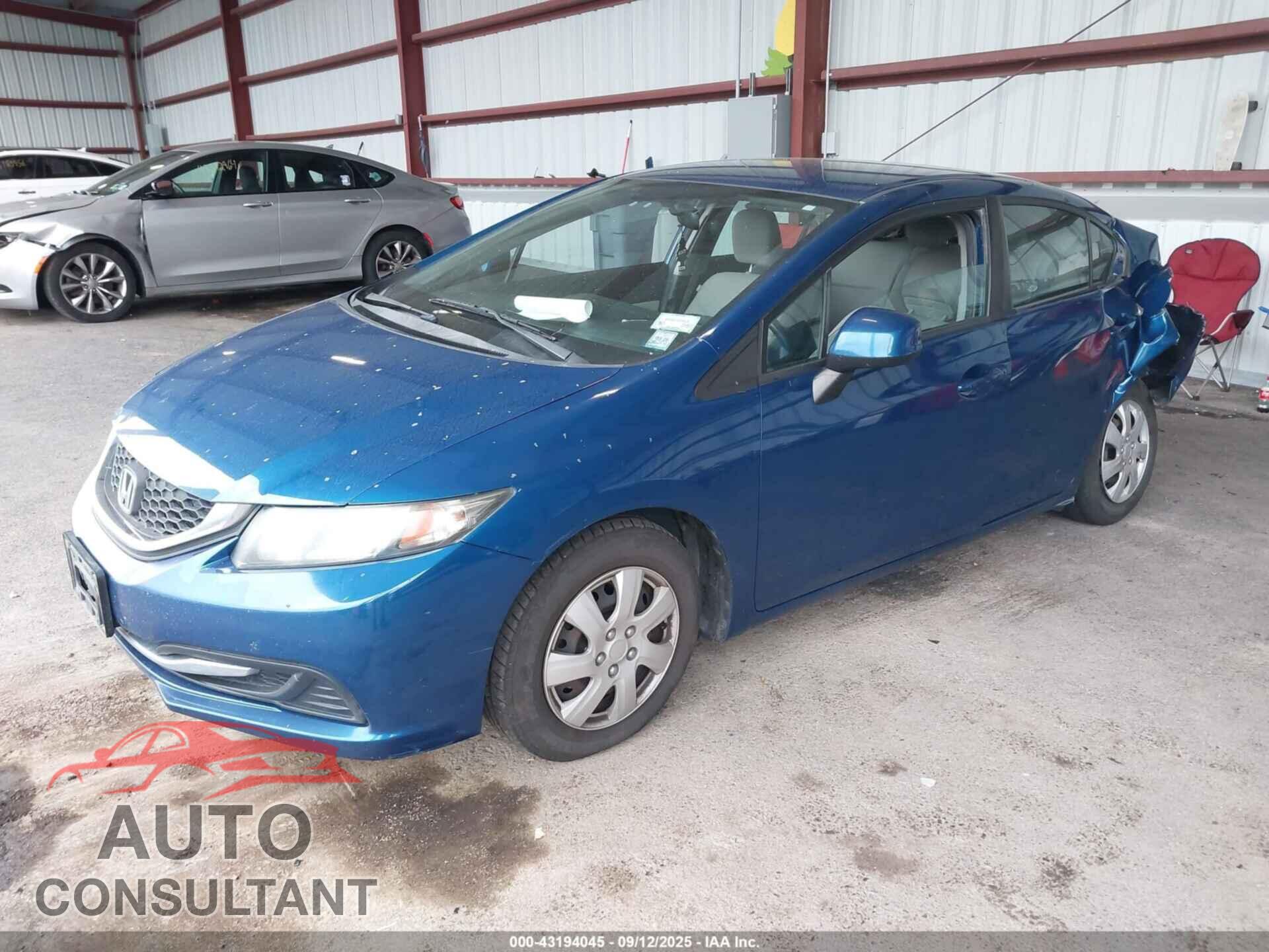 HONDA CIVIC 2013 - 2HGFB2F55DH602799