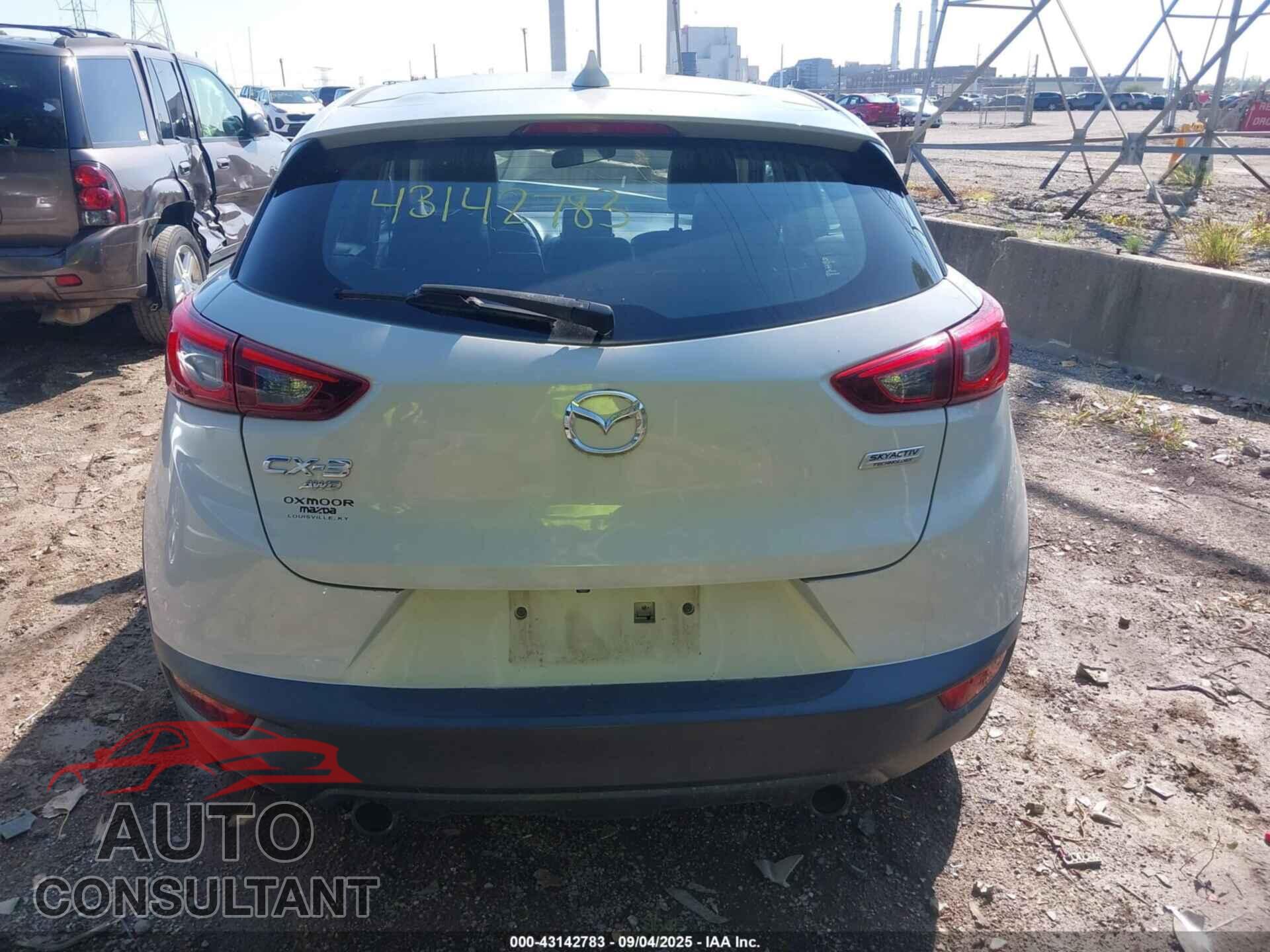 MAZDA CX-3 2016 - JM1DKBC73G0111698