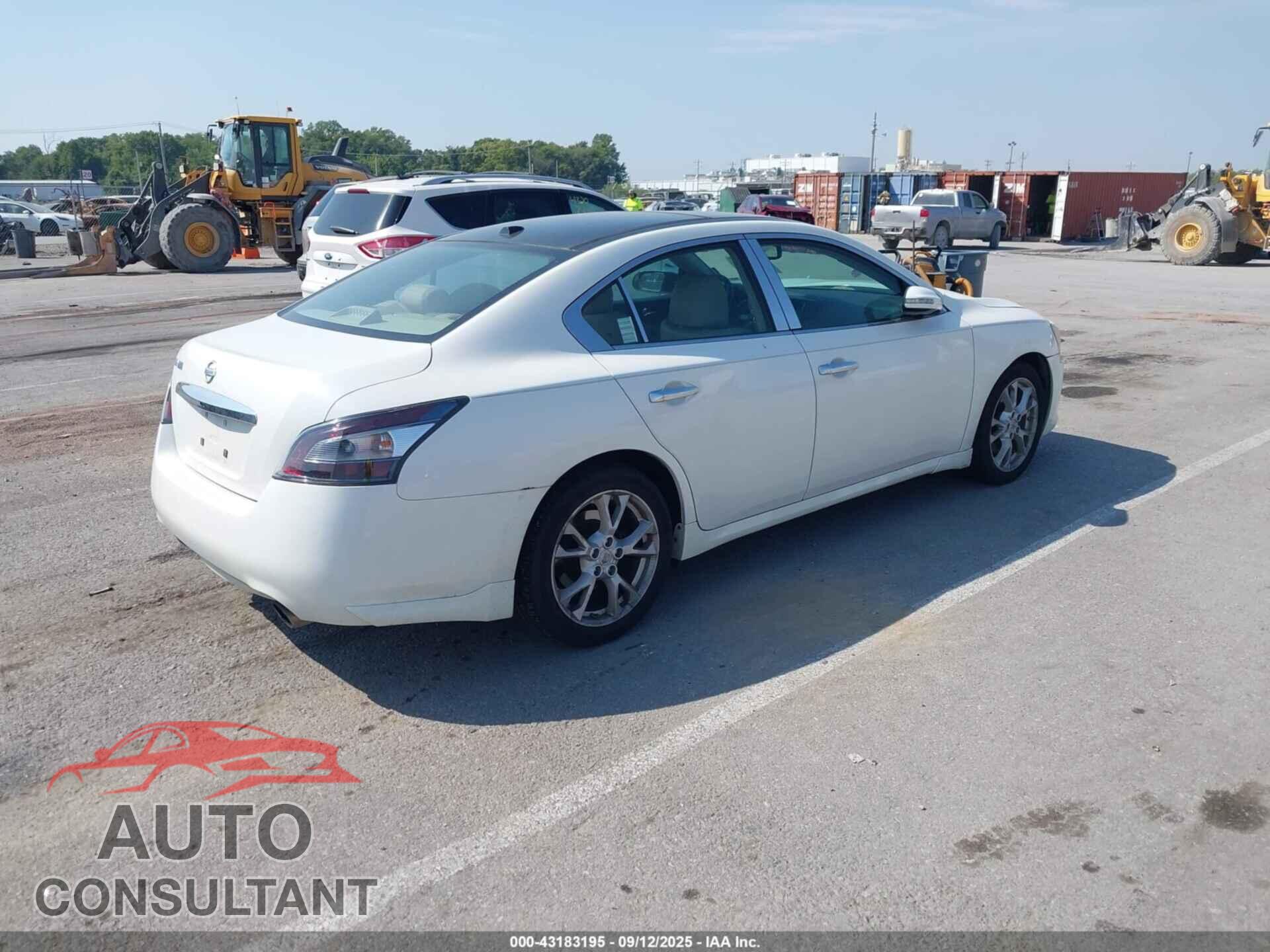 NISSAN MAXIMA 2014 - 1N4AA5AP4EC443094