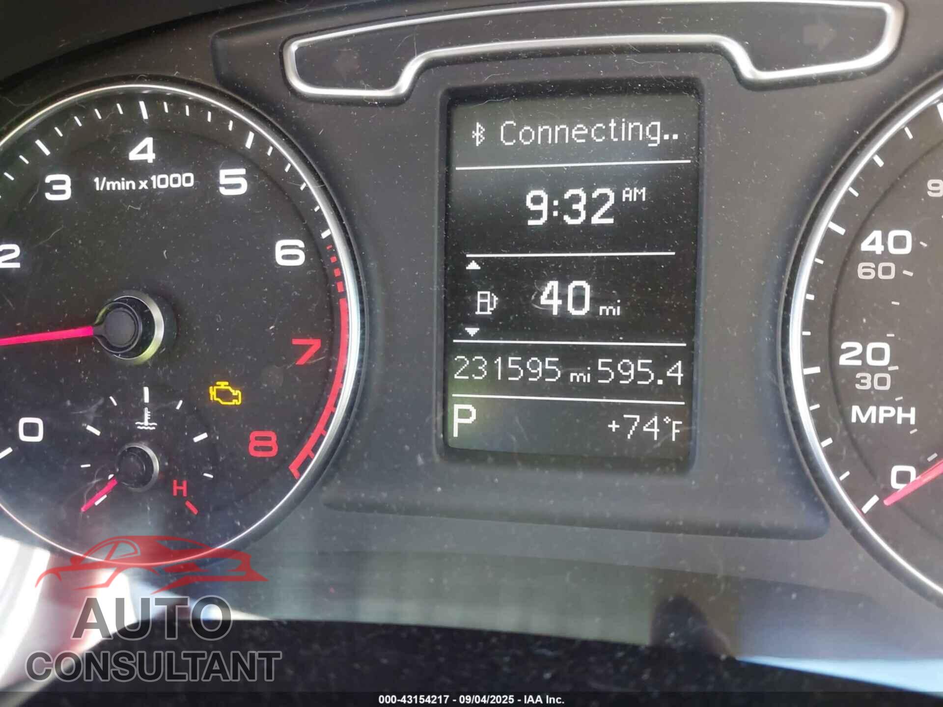 AUDI Q3 2015 - WA1EFCFS5FR009385