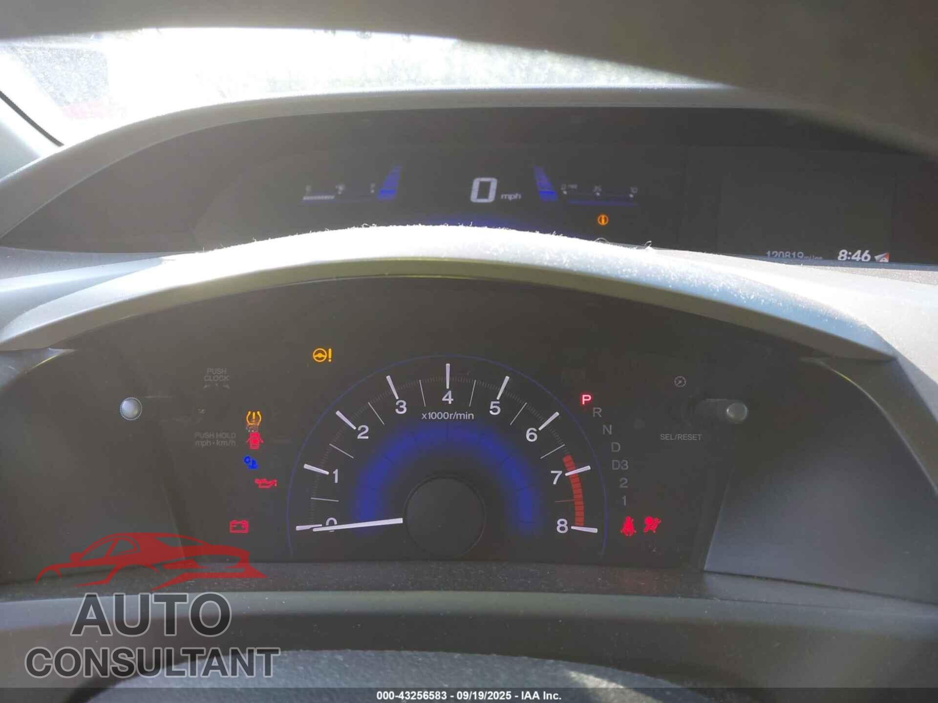 HONDA CIVIC 2012 - 19XFB2F53CE004770