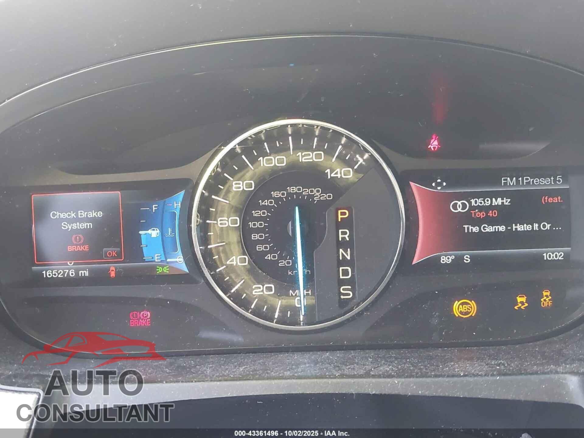 FORD EDGE 2014 - 2FMDK3JC5EBA06691