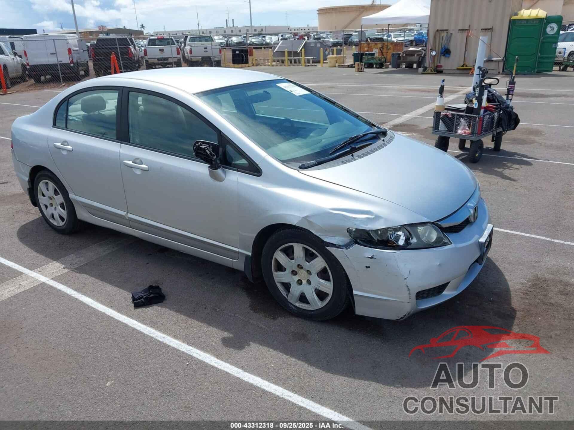HONDA CIVIC 2009 - 19XFA16599E030540